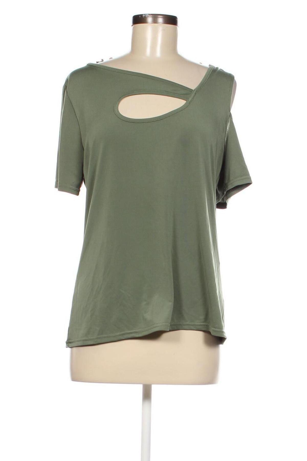 Γυναικεία μπλούζα Lola Liza, Μέγεθος XL, Χρώμα Πράσινο, Τιμή 21,38 €