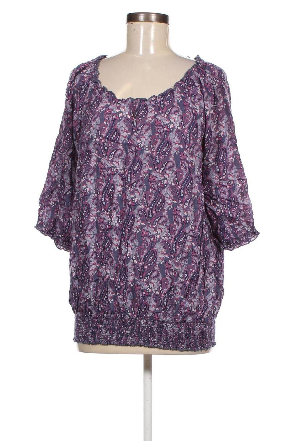Дамска блуза Manguun, Размер XXL, Цвят Многоцветен, Цена 15,58 лв.