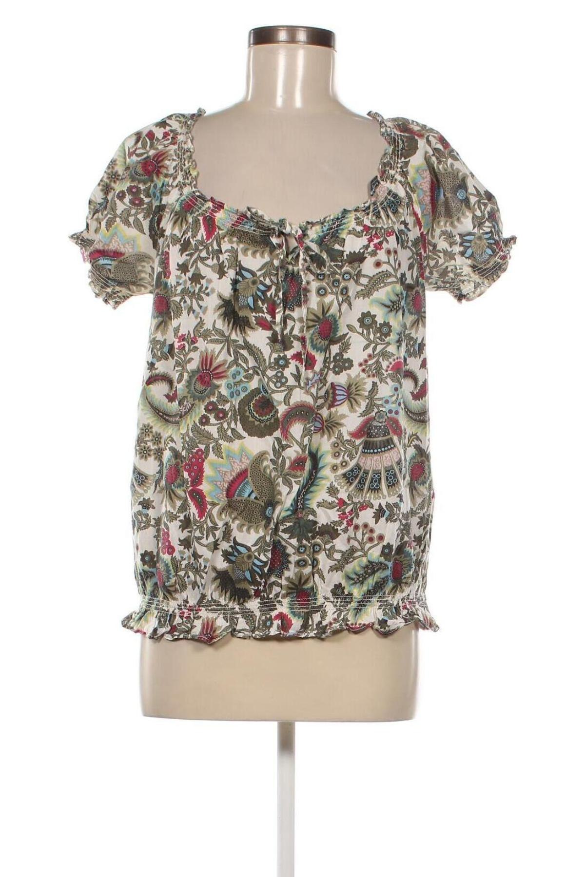 Дамска блуза Manguun, Размер M, Цвят Многоцветен, Цена 3,42 лв.
