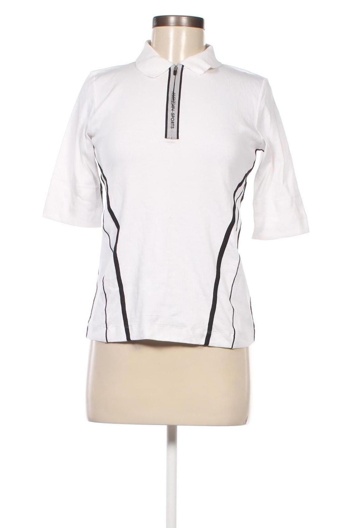 Дамска блуза Marc Cain Sports, Размер L, Цвят Бял, Цена 88,00 лв.