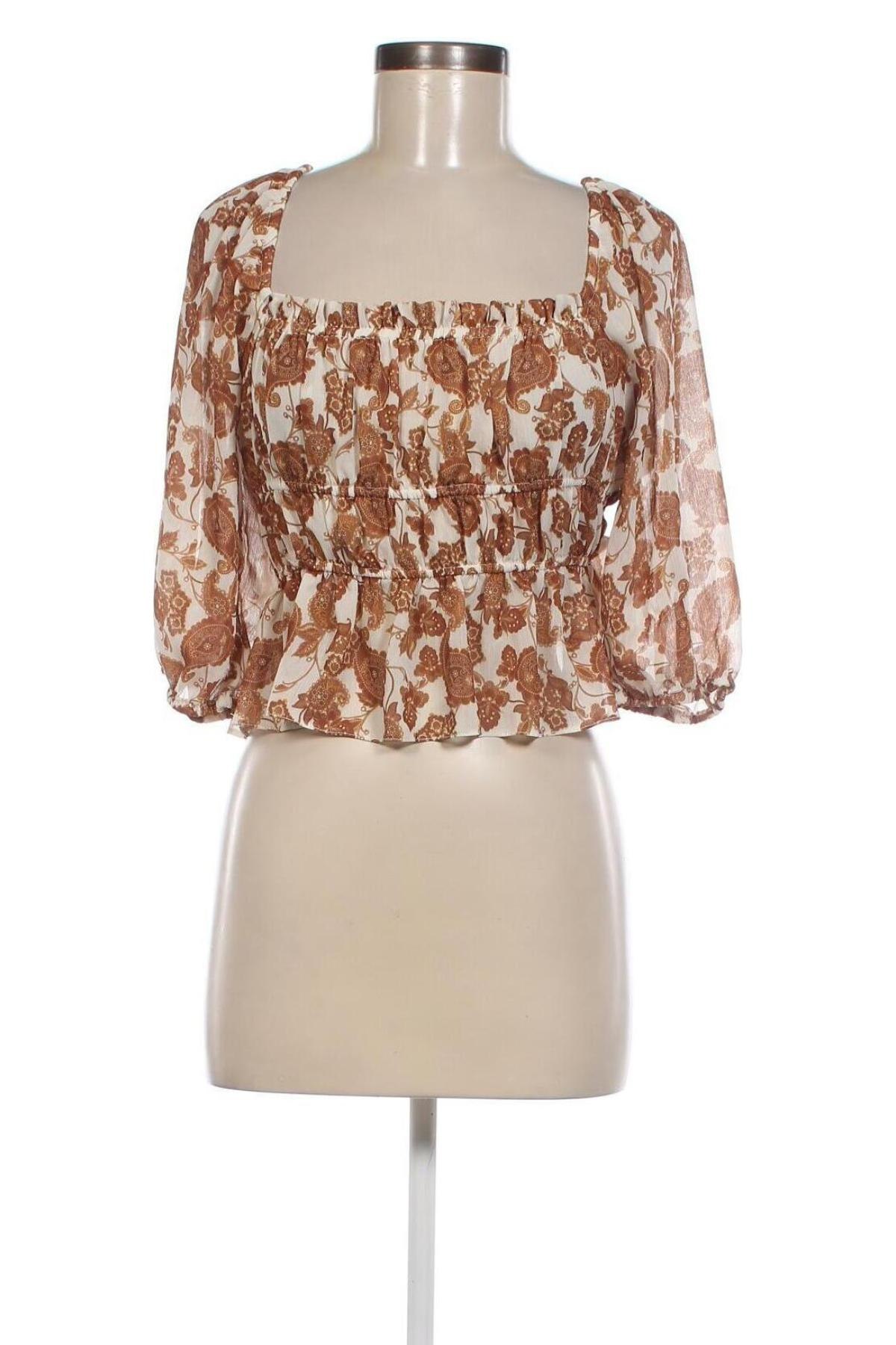 Дамска блуза Miss Selfridge, Размер XL, Цвят Бежов, Цена 4,80 лв.