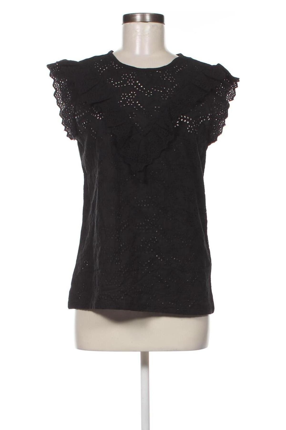 Γυναικεία μπλούζα Mohito, Μέγεθος M, Χρώμα Μαύρο, Τιμή 11,75 €