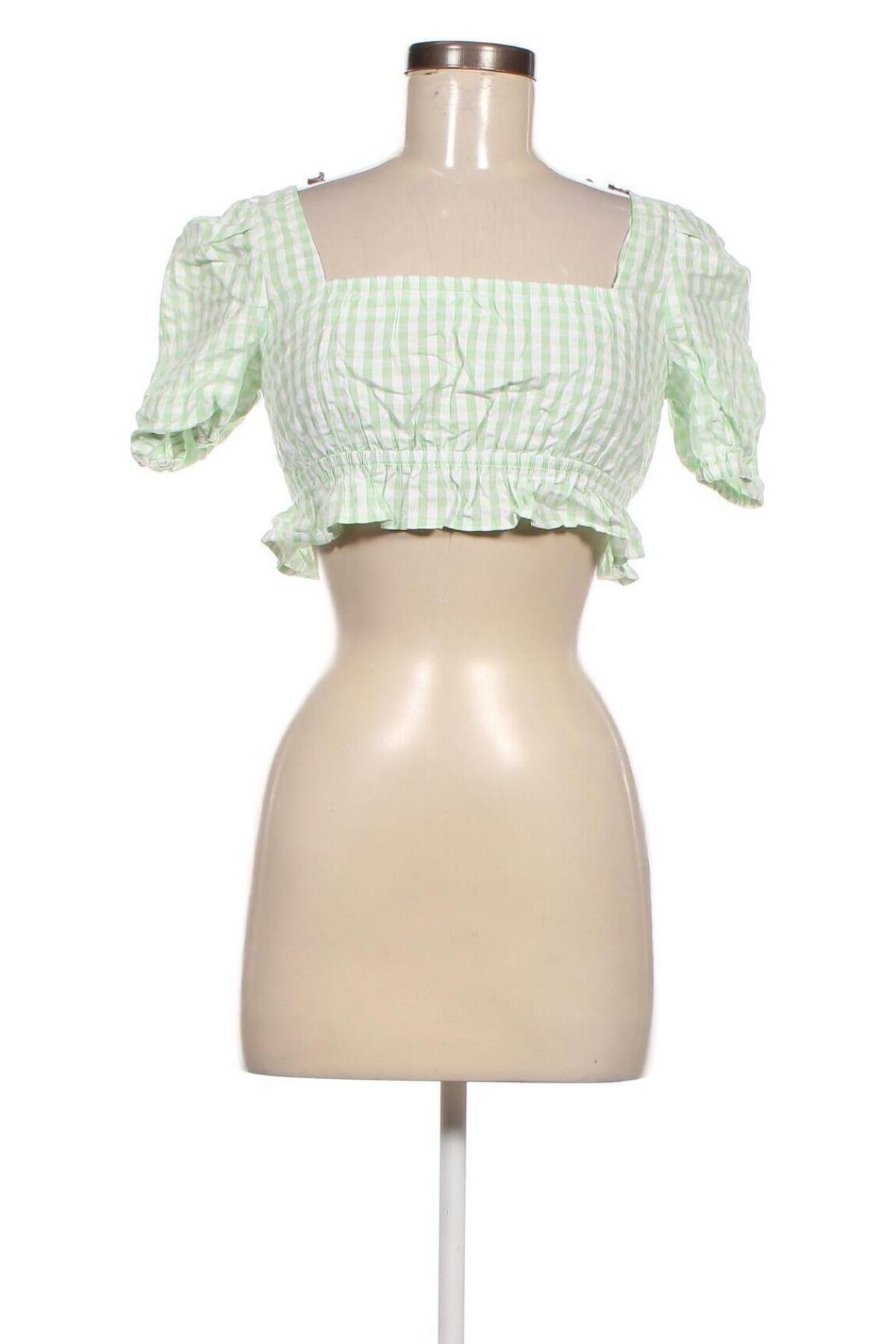 Γυναικεία μπλούζα NA-KD, Μέγεθος XS, Χρώμα Πράσινο, Τιμή 14,85 €
