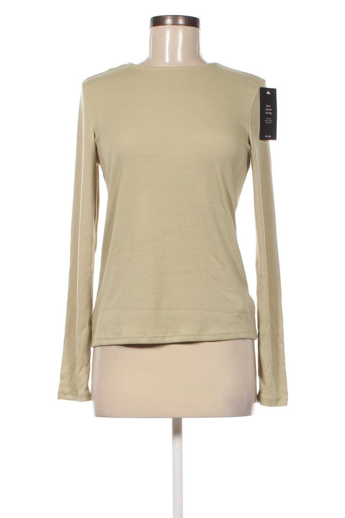 Дамска блуза NA-KD, Размер XS, Цвят Зелен, Цена 72,00 лв.