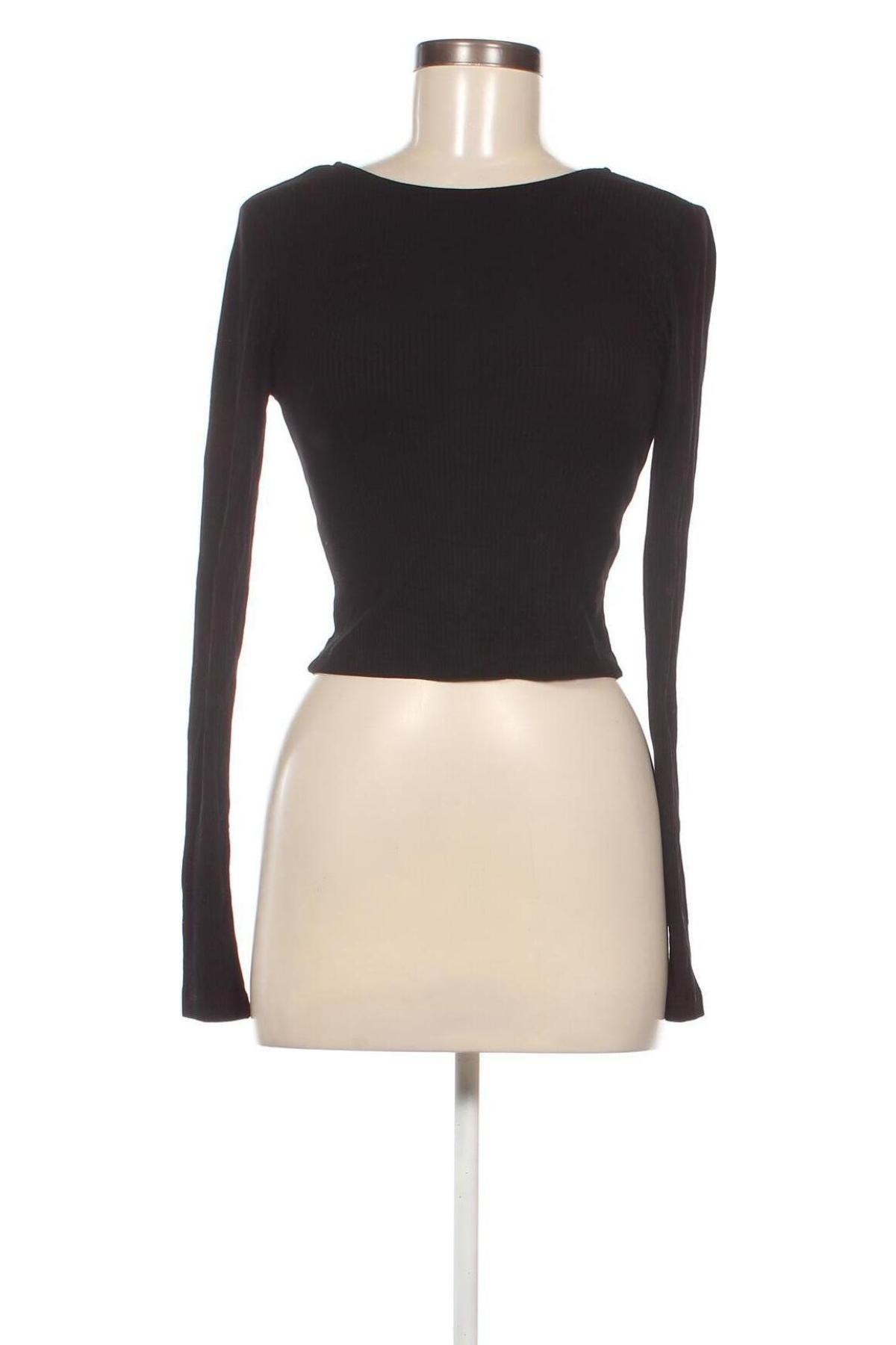 Γυναικεία μπλούζα NA-KD, Μέγεθος XS, Χρώμα Μαύρο, Τιμή 6,68 €