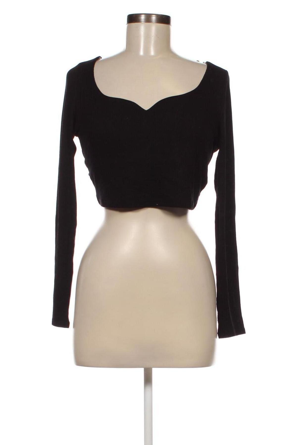 Γυναικεία μπλούζα NU-IN, Μέγεθος S, Χρώμα Μαύρο, Τιμή 37,11 €