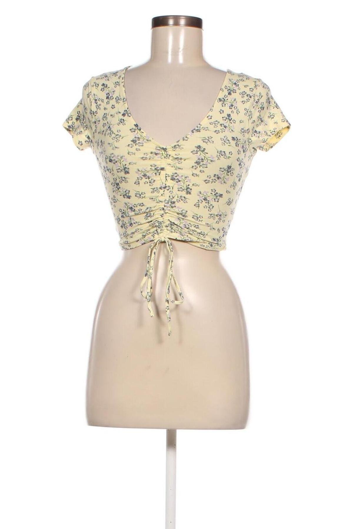 Γυναικεία μπλούζα New Look, Μέγεθος XS, Χρώμα Κίτρινο, Τιμή 2,59 €
