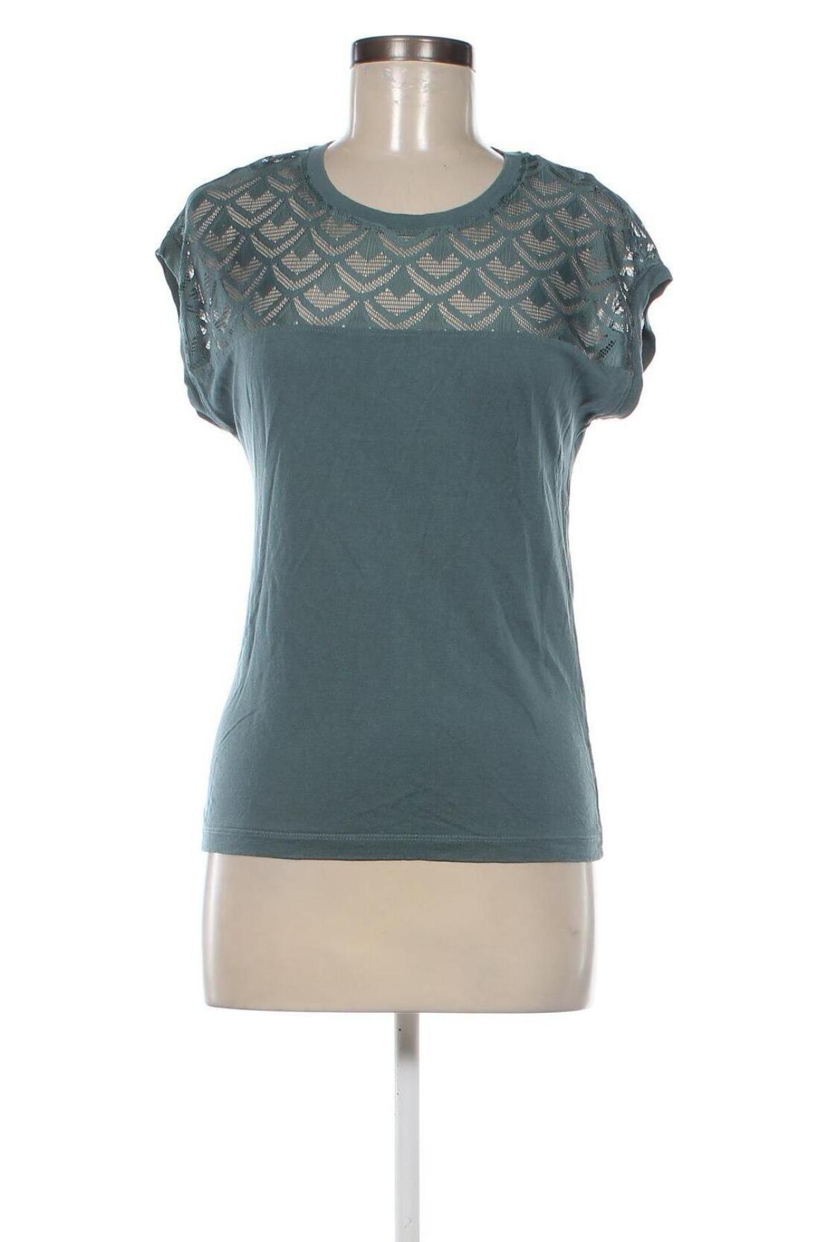 Γυναικεία μπλούζα ONLY, Μέγεθος S, Χρώμα Πράσινο, Τιμή 9,28 €