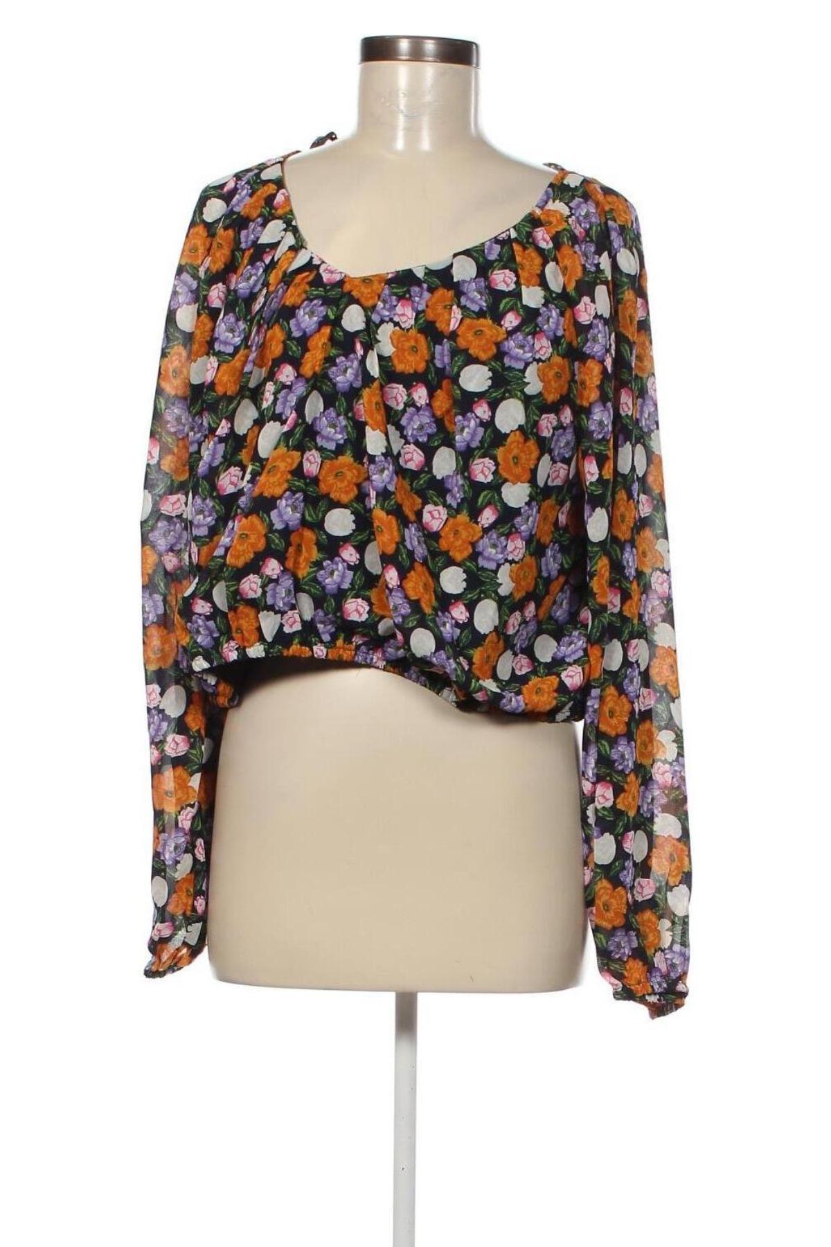 Γυναικεία μπλούζα ONLY, Μέγεθος 3XL, Χρώμα Πολύχρωμο, Τιμή 5,98 €