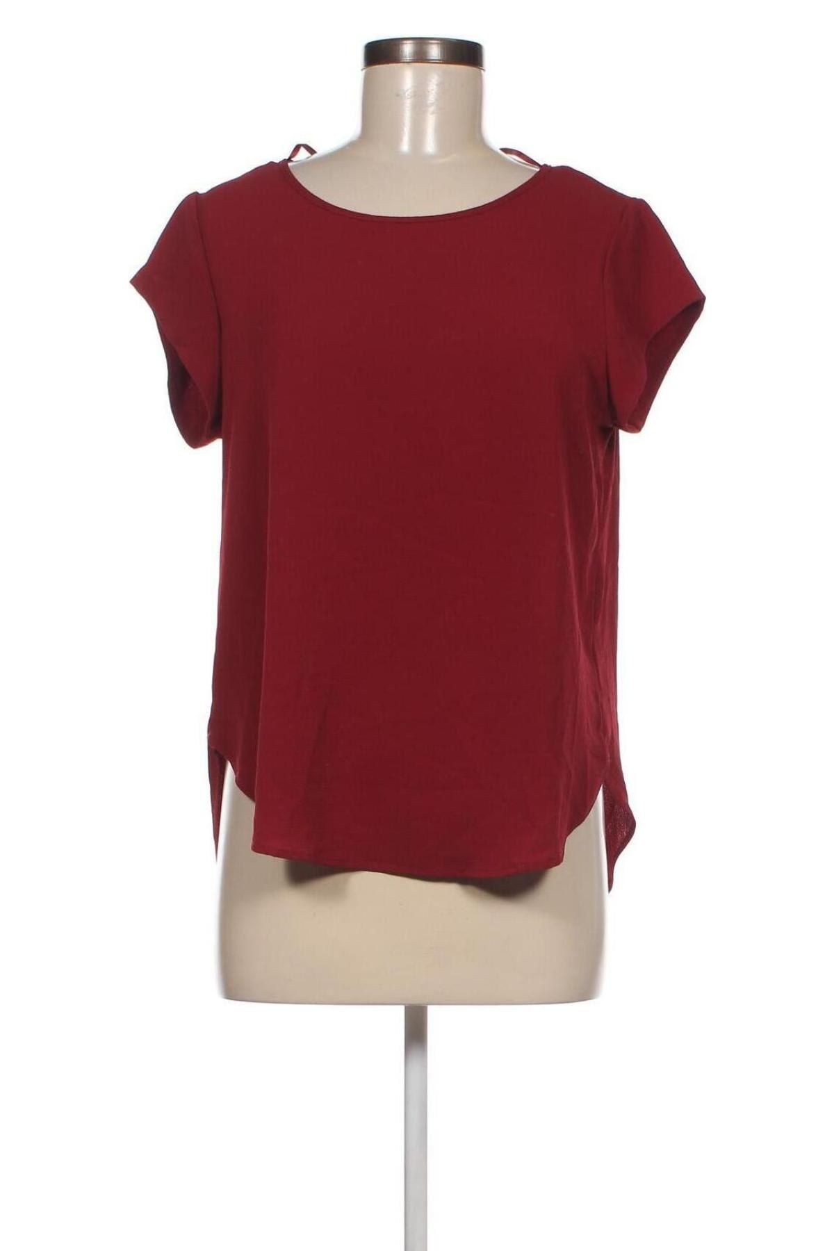 Γυναικεία μπλούζα ONLY, Μέγεθος M, Χρώμα Κόκκινο, Τιμή 9,28 €
