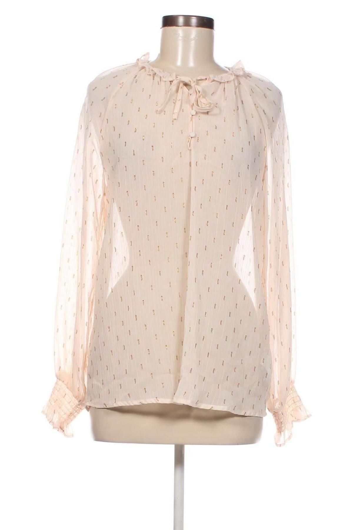 Дамска блуза Oviesse, Размер M, Цвят Екрю, Цена 11,47 лв.