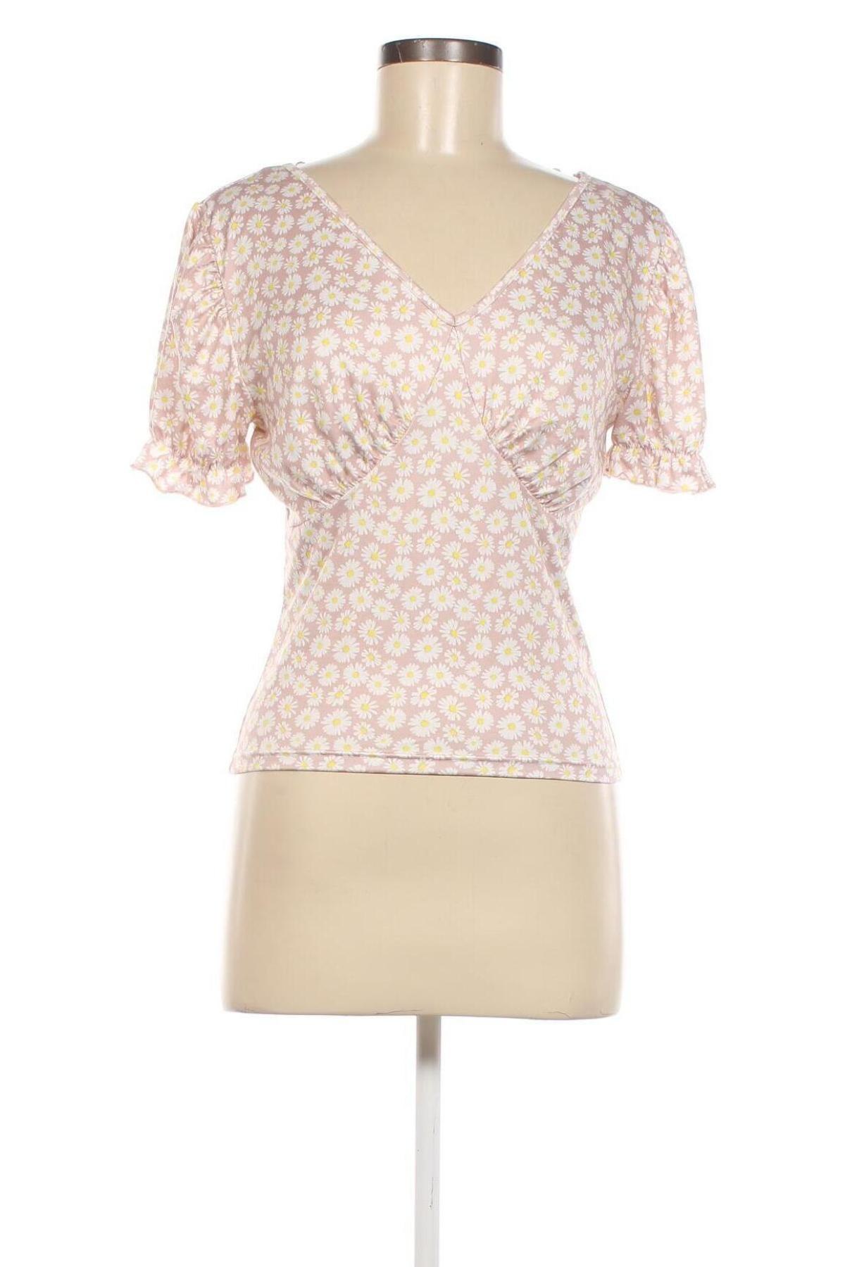 Γυναικεία μπλούζα Pieces, Μέγεθος S, Χρώμα Πολύχρωμο, Τιμή 5,16 €