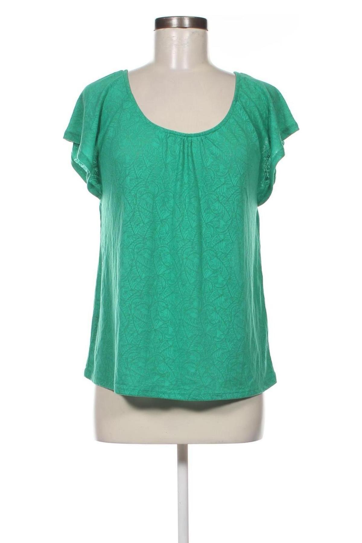 Дамска блуза Promod, Размер M, Цвят Зелен, Цена 7,44 лв.
