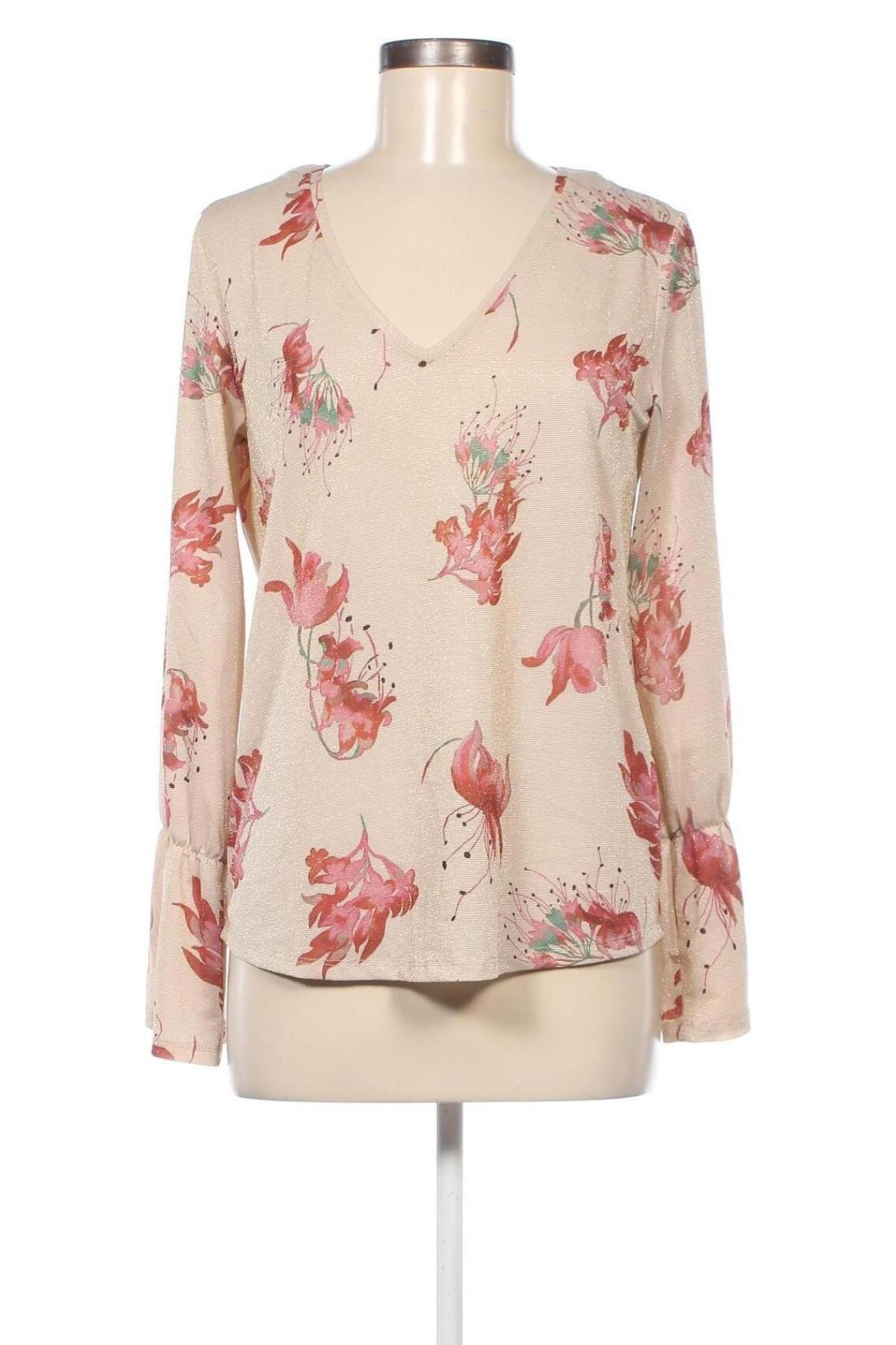 Дамска блуза Promod, Размер M, Цвят Многоцветен, Цена 4,08 лв.