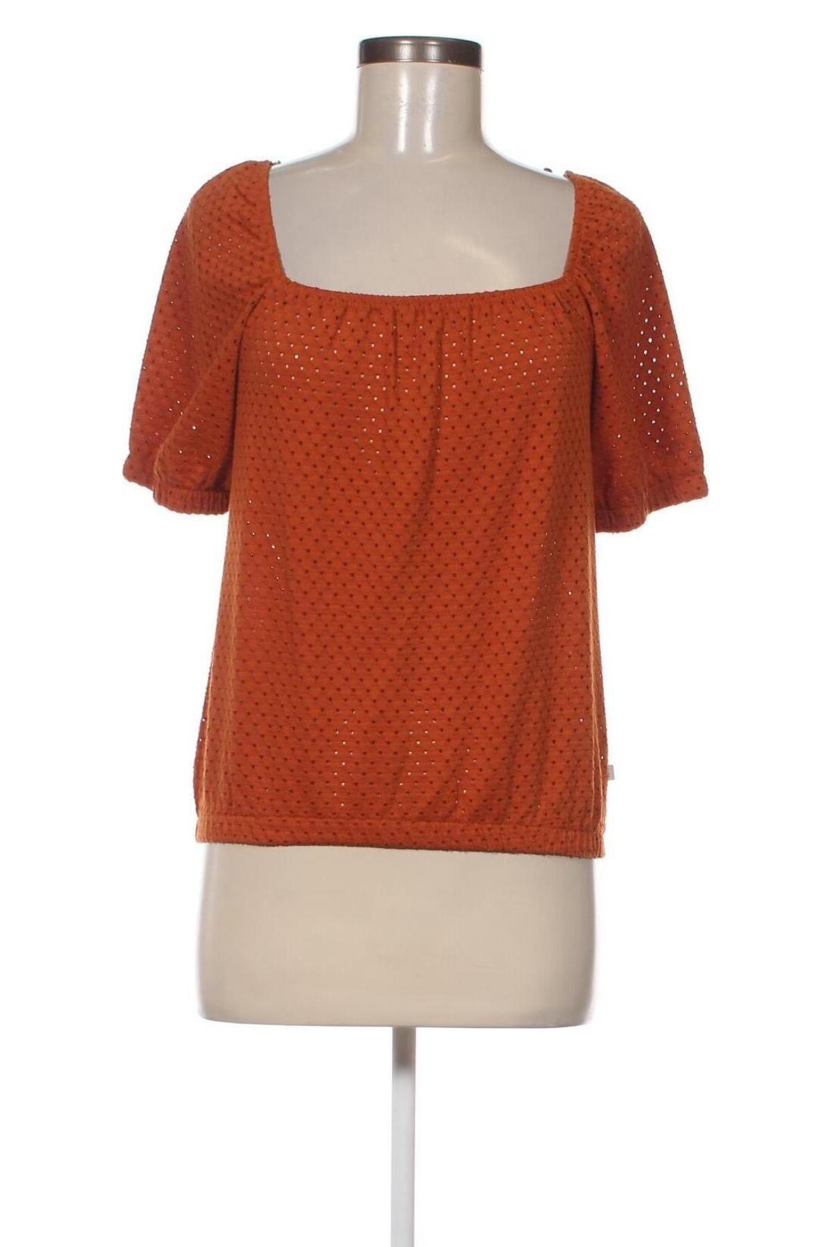 Γυναικεία μπλούζα Q/S by S.Oliver, Μέγεθος S, Χρώμα Πορτοκαλί, Τιμή 5,40 €