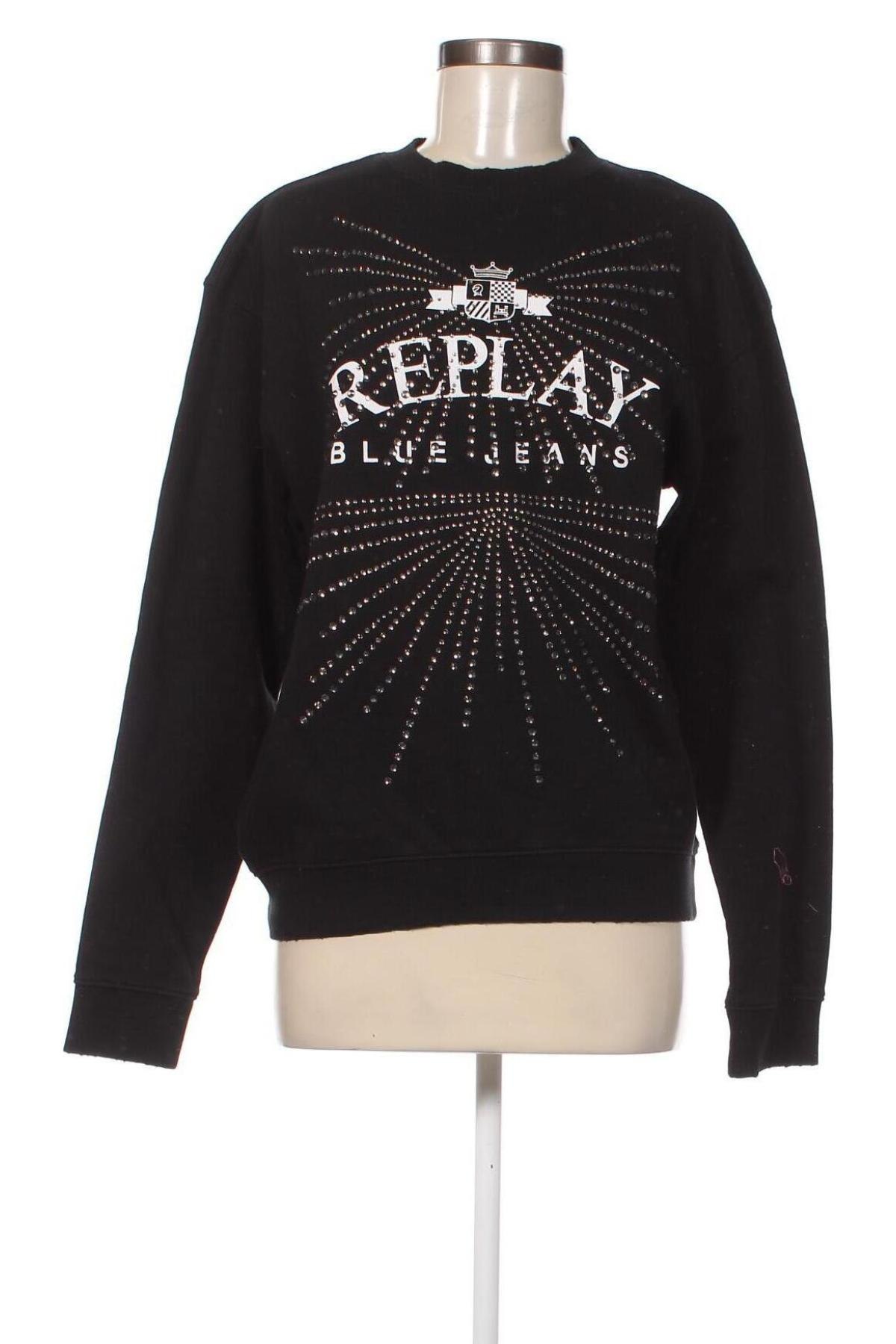 Damen Shirt Replay, Größe XS, Farbe Schwarz, Preis 77,32 €