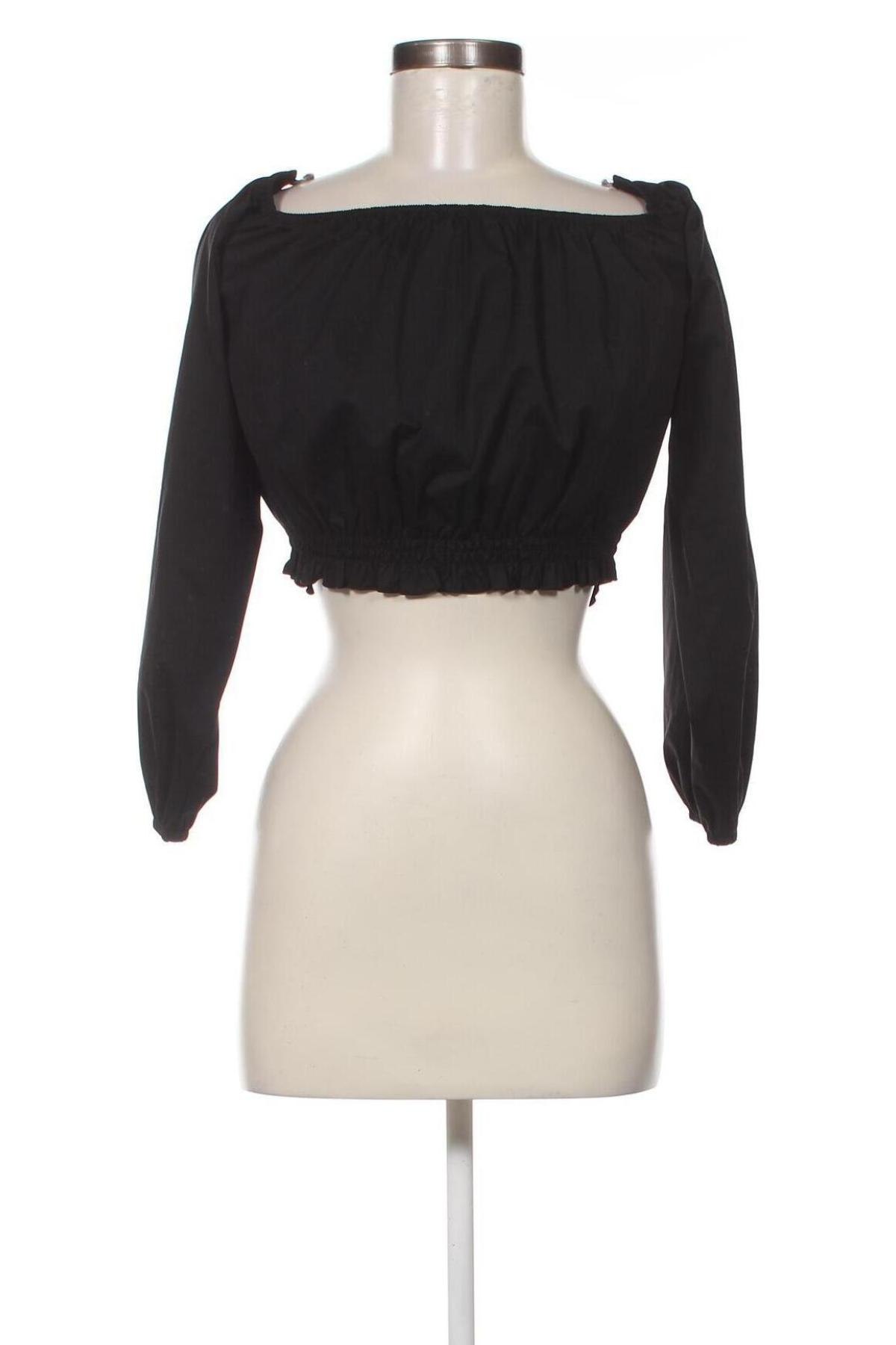 Дамска блуза Reserved, Размер M, Цвят Черен, Цена 3,42 лв.
