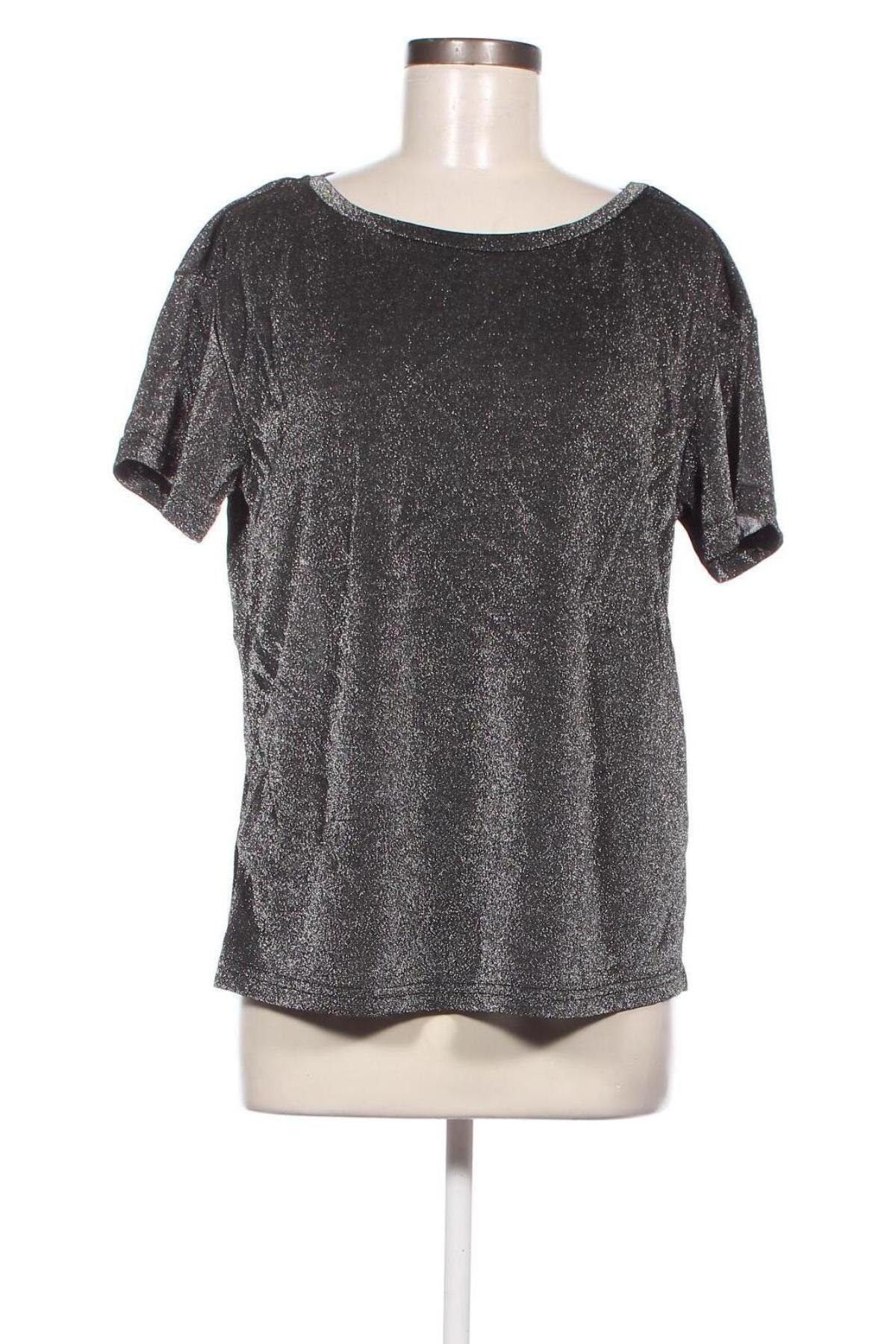 Дамска блуза SHEIN, Размер S, Цвят Сребрист, Цена 4,75 лв.