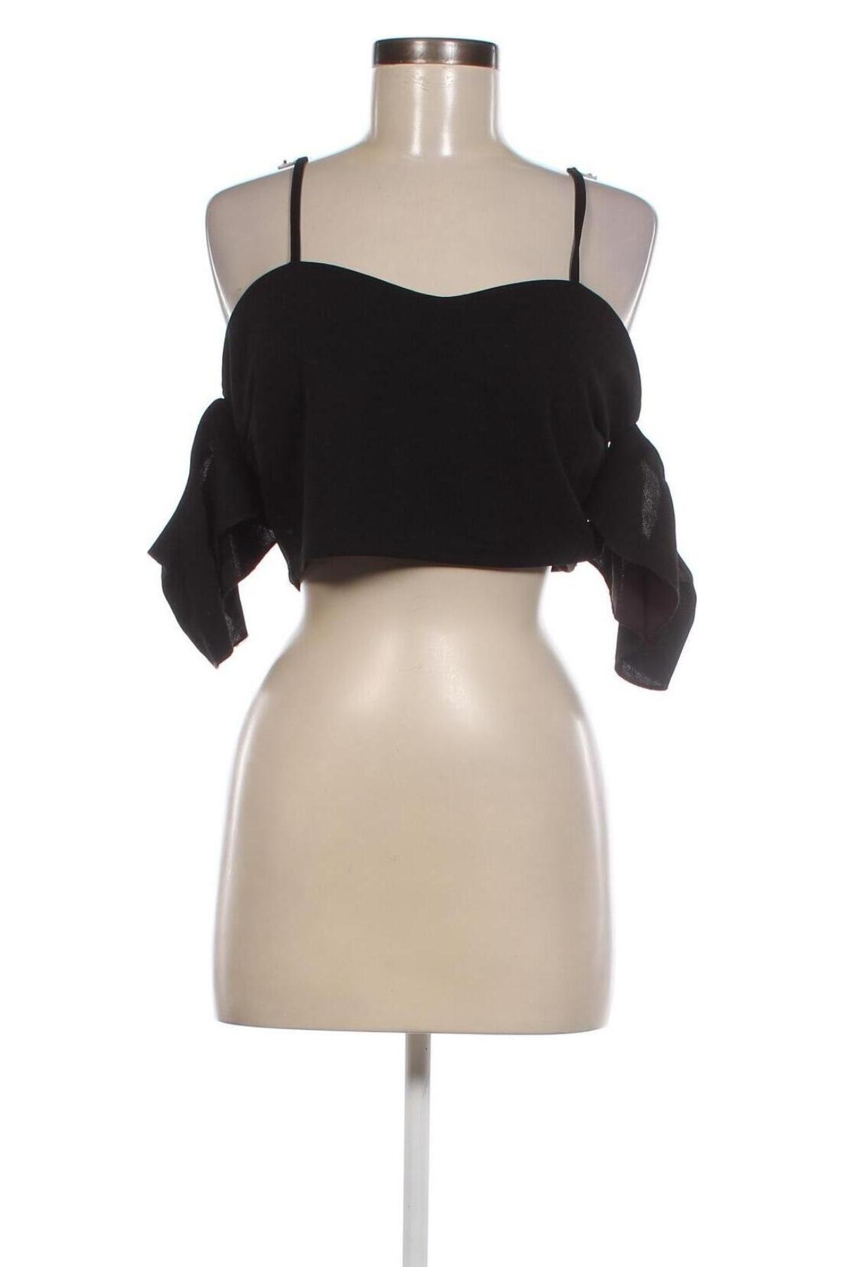 Γυναικεία μπλούζα SHEIN, Μέγεθος L, Χρώμα Μαύρο, Τιμή 5,52 €