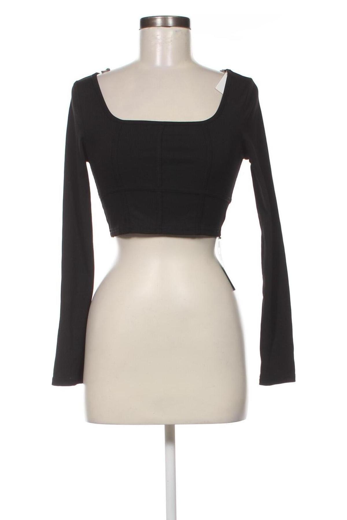 Γυναικεία μπλούζα SHEIN, Μέγεθος S, Χρώμα Μαύρο, Τιμή 4,76 €