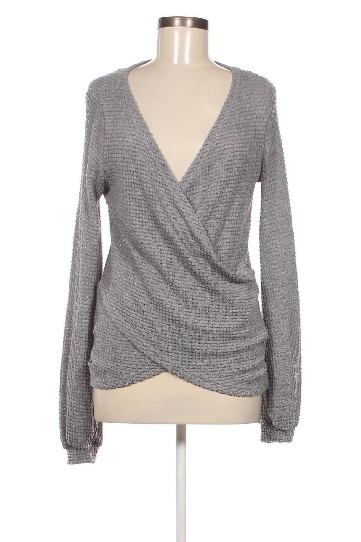 Γυναικεία μπλούζα SHEIN, Μέγεθος M, Χρώμα Γκρί, Τιμή 2,82 €