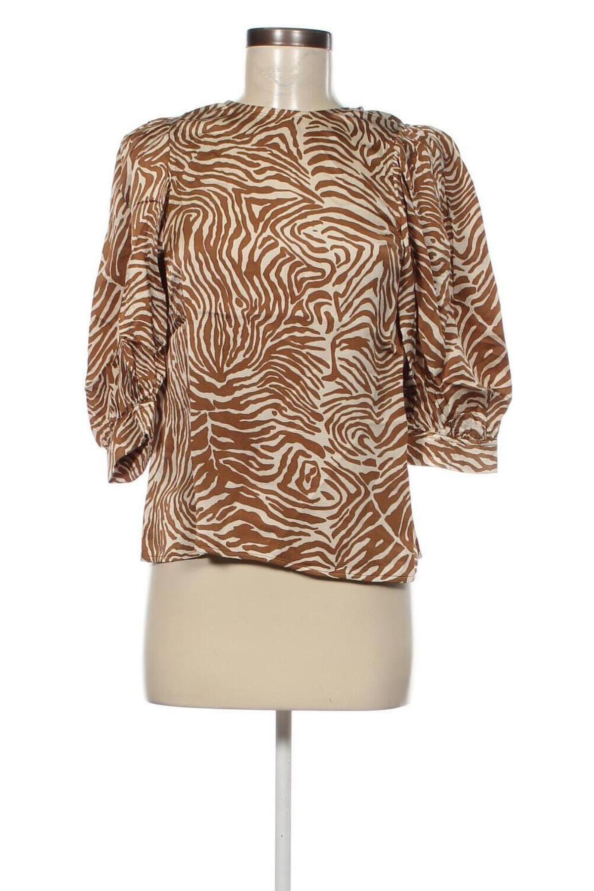 Дамска блуза Samsoe & Samsoe, Размер XS, Цвят Многоцветен, Цена 34,68 лв.
