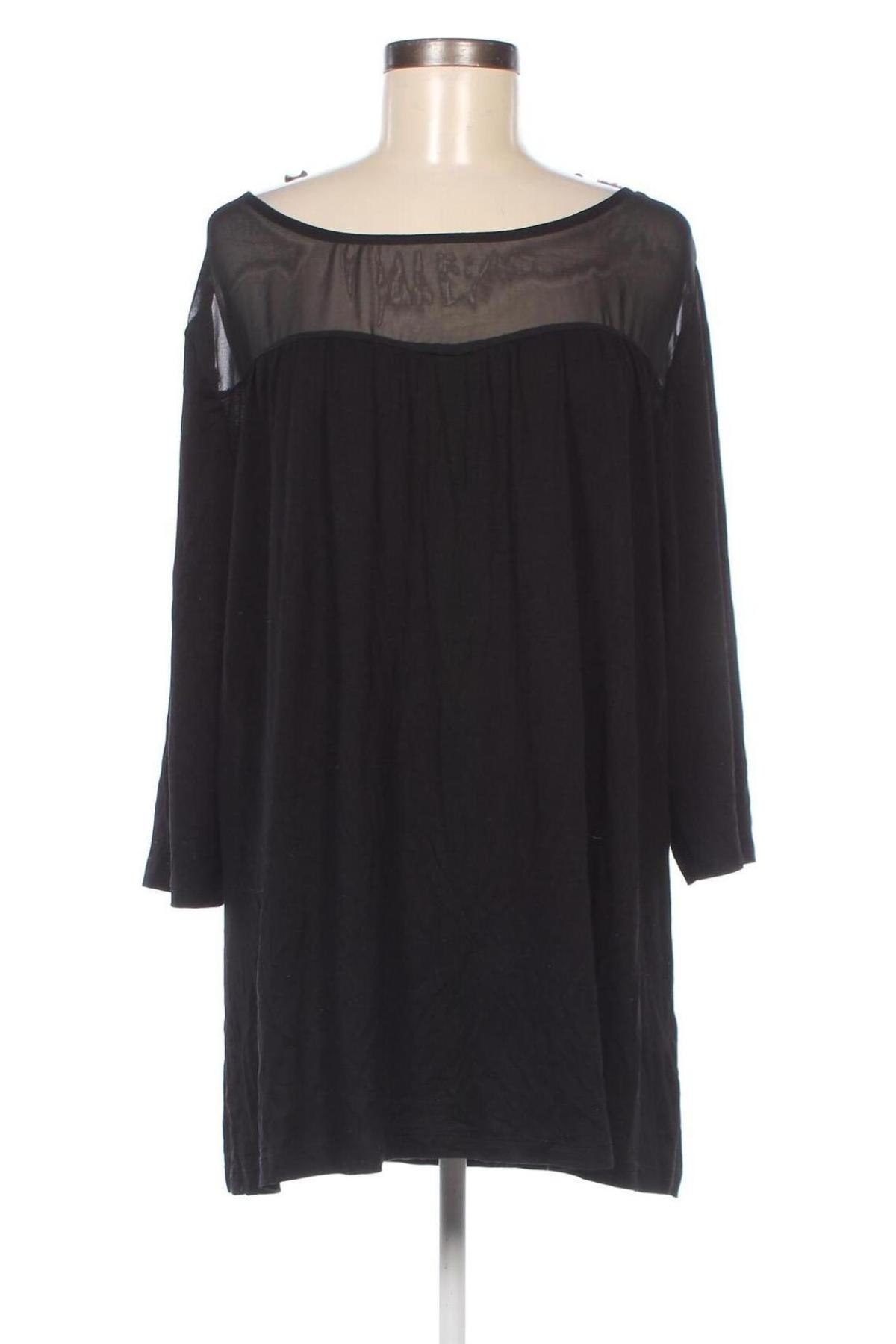 Γυναικεία μπλούζα Sheego, Μέγεθος XXL, Χρώμα Μαύρο, Τιμή 12,62 €