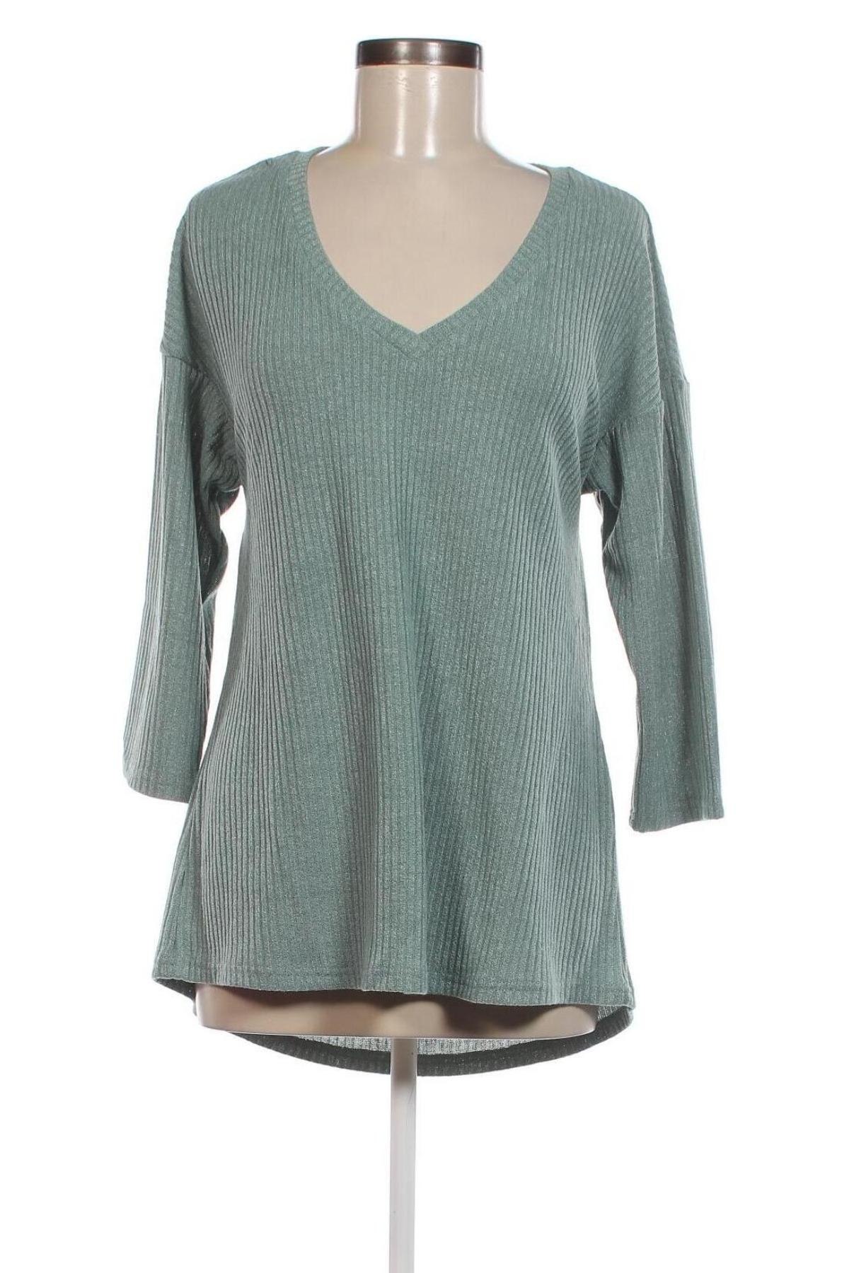 Γυναικεία μπλούζα Simple, Μέγεθος XL, Χρώμα Πράσινο, Τιμή 4,35 €