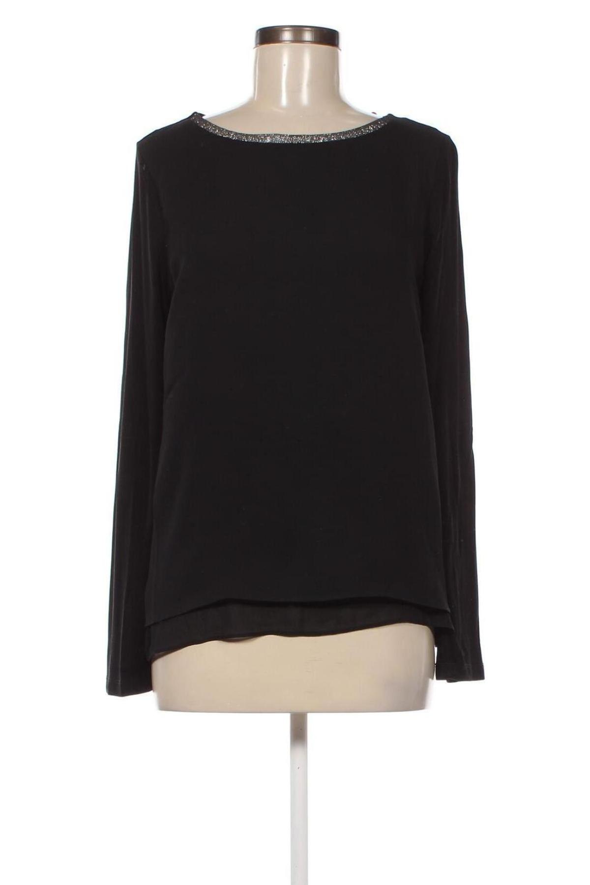 Γυναικεία μπλούζα Street One, Μέγεθος M, Χρώμα Μαύρο, Τιμή 2,89 €