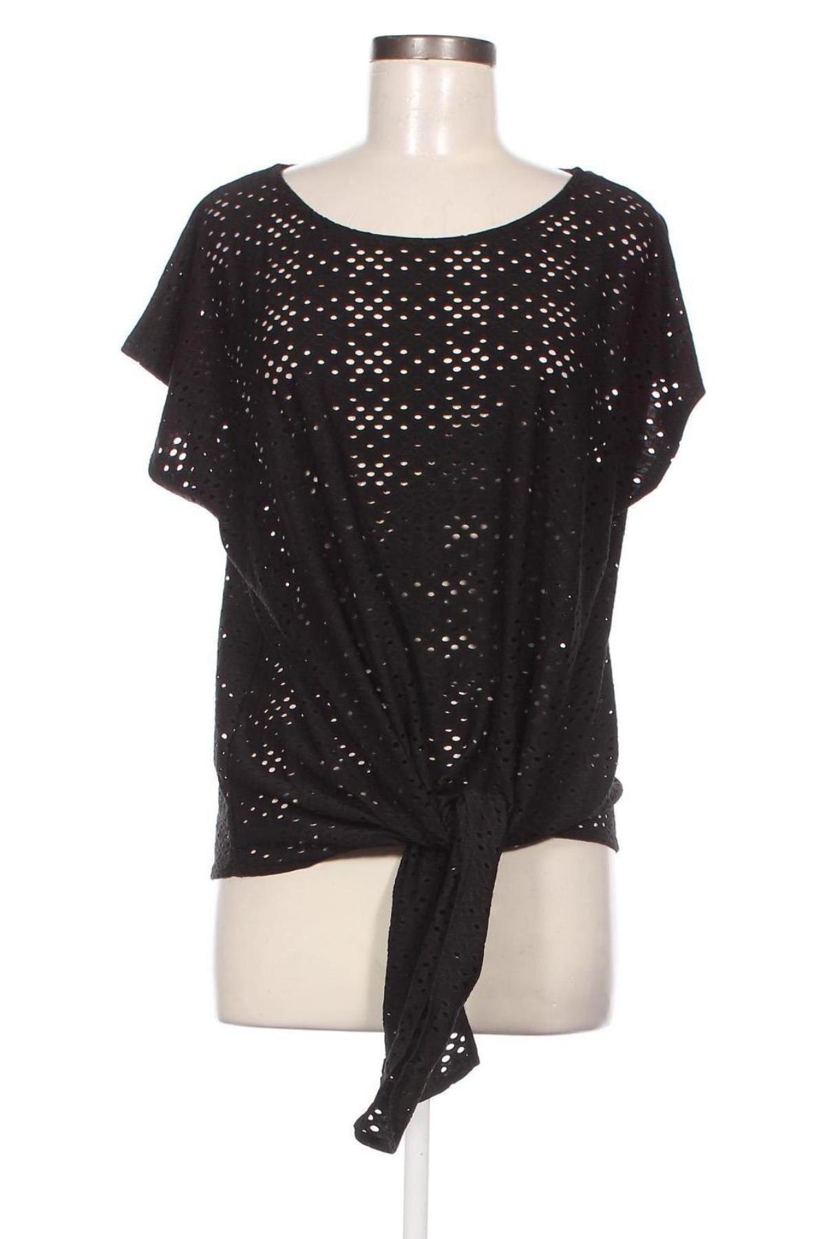 Дамска блуза Suzanne Grae, Размер L, Цвят Черен, Цена 6,24 лв.