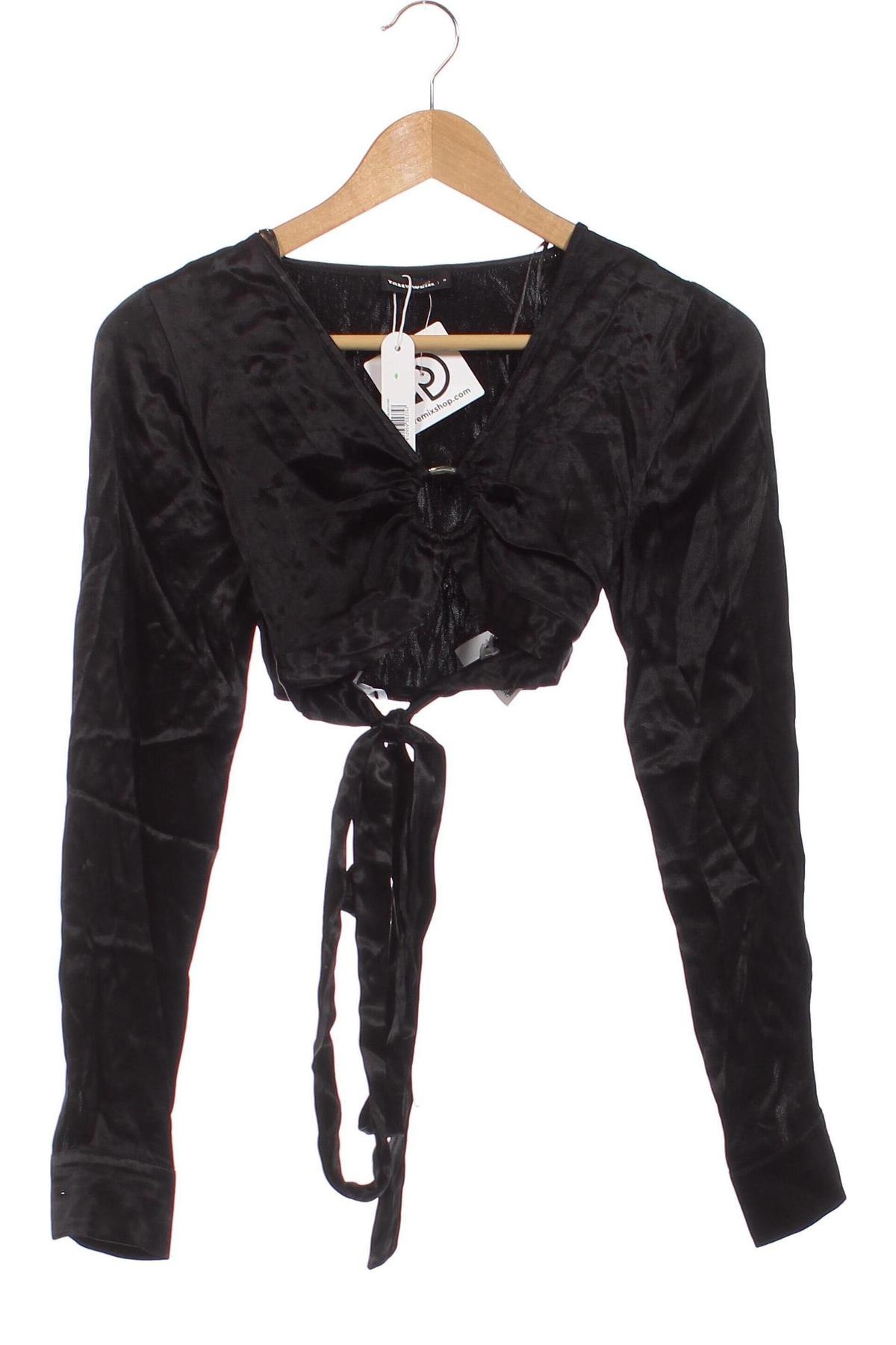 Γυναικεία μπλούζα Tally Weijl, Μέγεθος S, Χρώμα Μαύρο, Τιμή 2,40 €