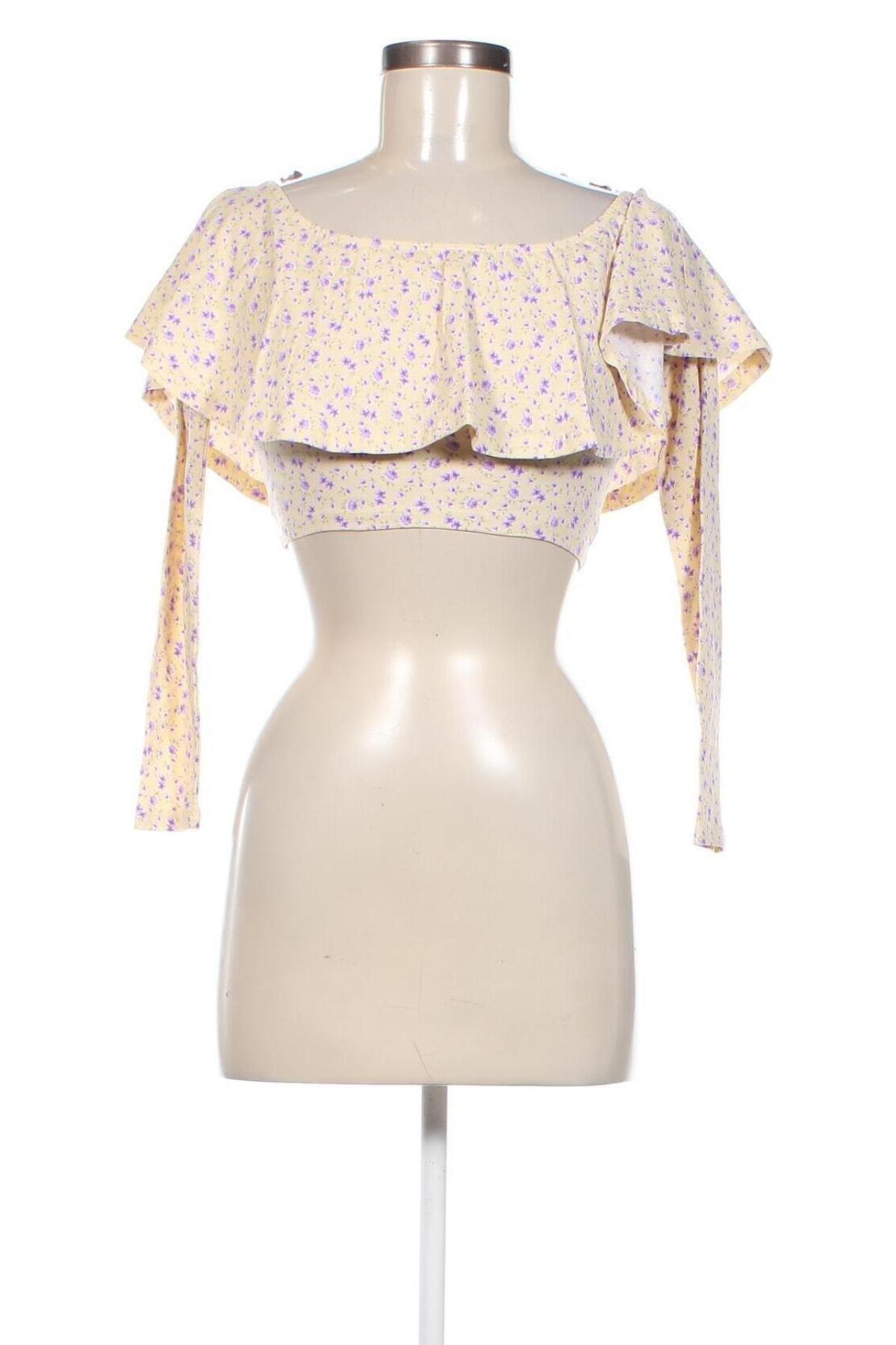 Дамска блуза Tally Weijl, Размер XXS, Цвят Жълт, Цена 8,37 лв.
