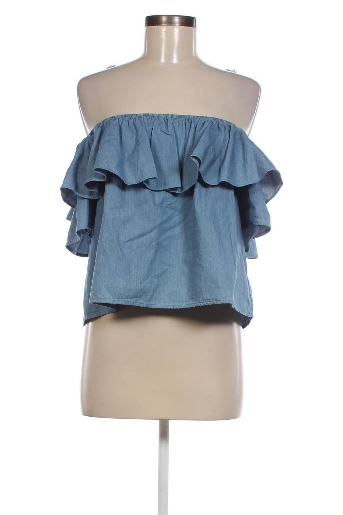 Дамска блуза Tally Weijl, Размер M, Цвят Син, Цена 8,68 лв.