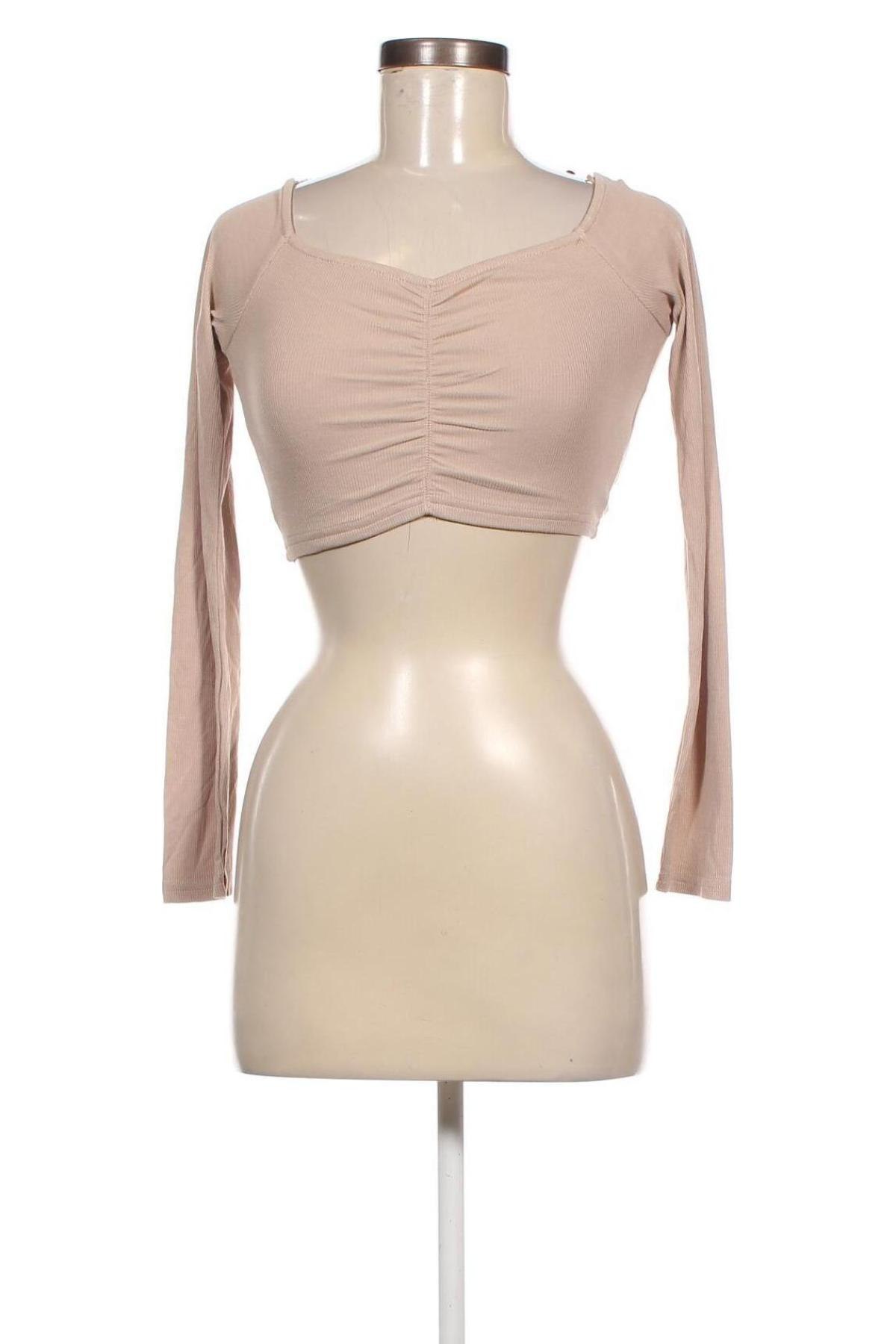 Damen Shirt Tally Weijl, Größe M, Farbe Beige, Preis € 2,40