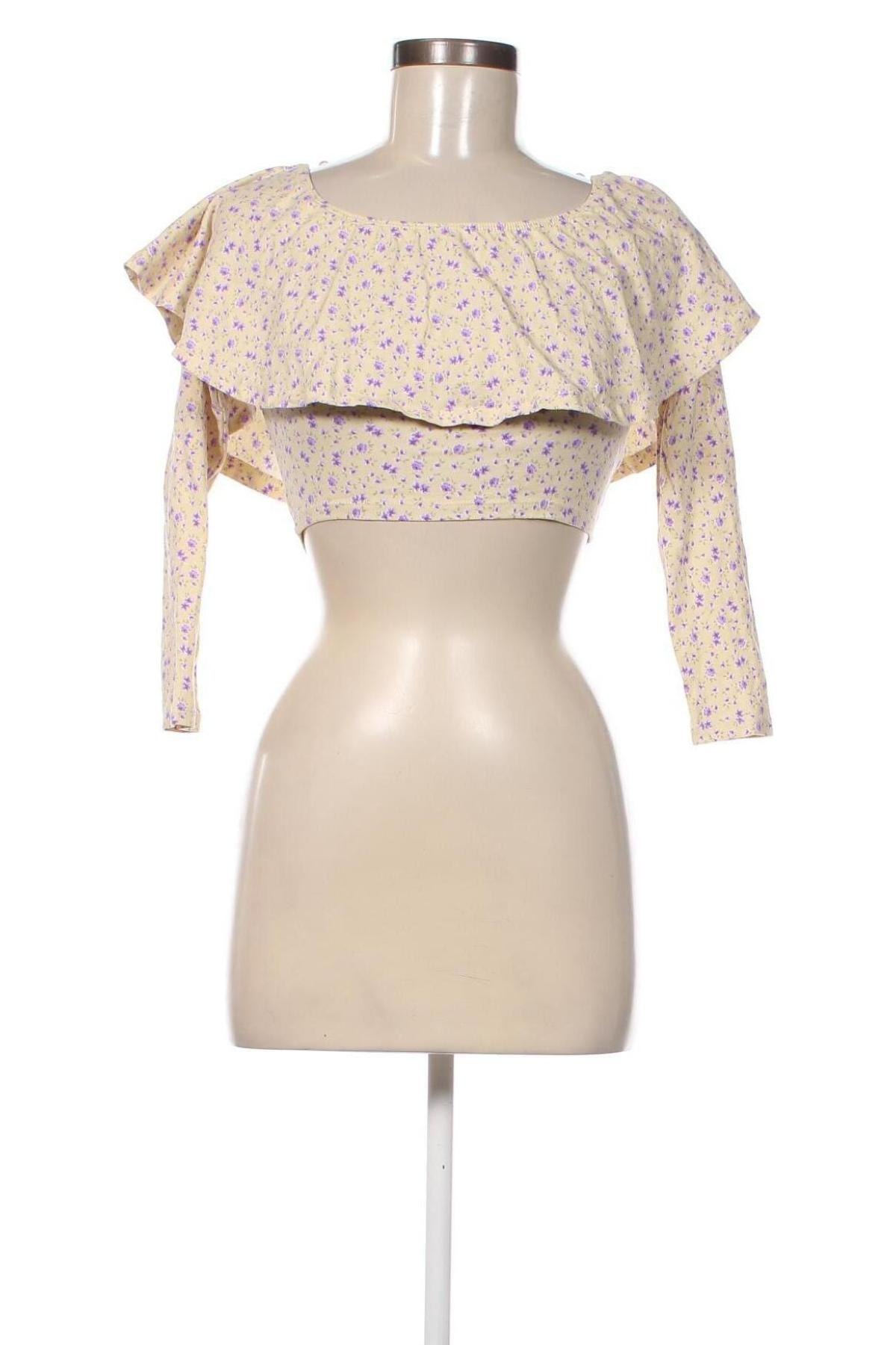 Дамска блуза Tally Weijl, Размер XS, Цвят Жълт, Цена 3,04 лв.