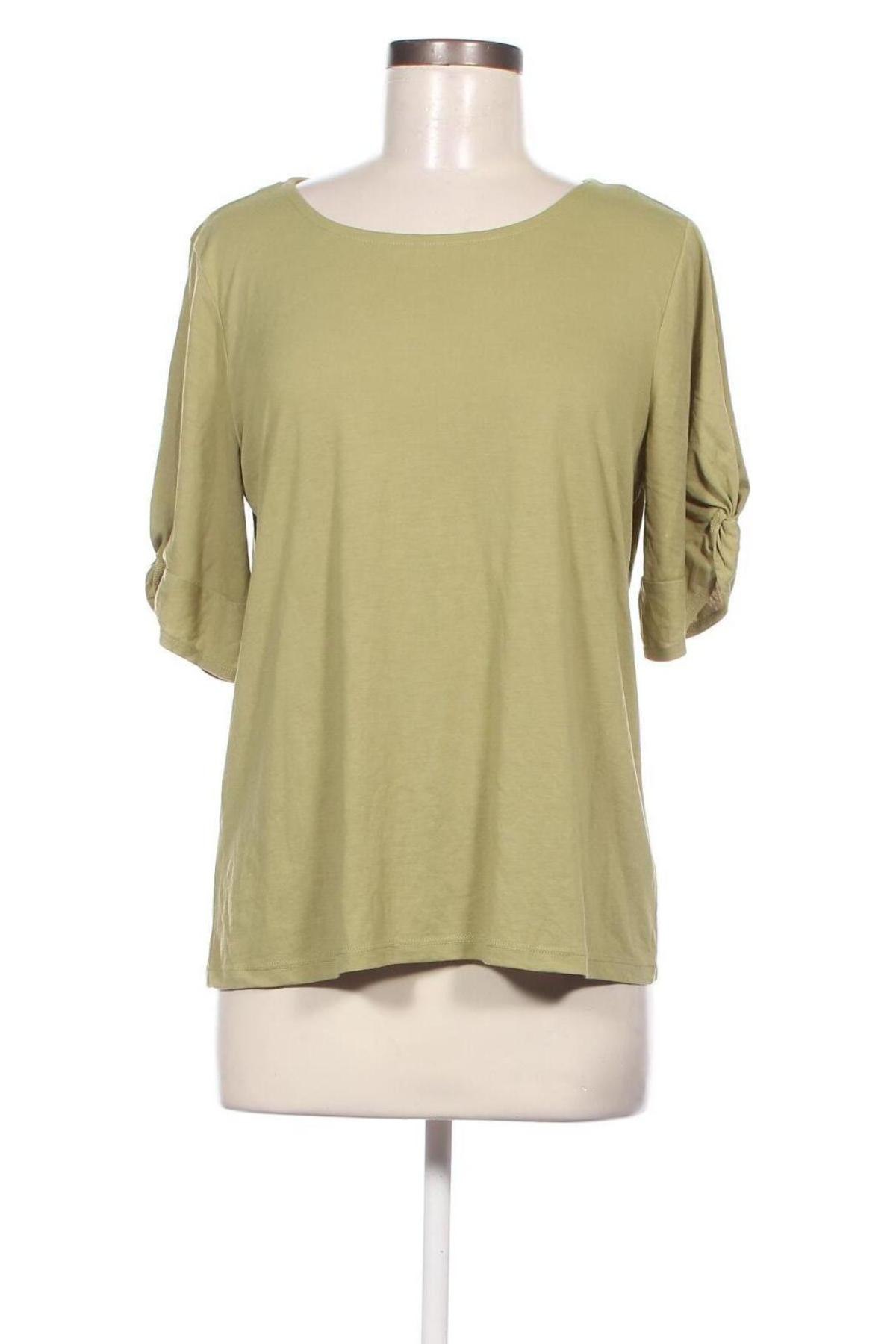 Γυναικεία μπλούζα Tom Tailor, Μέγεθος L, Χρώμα Πράσινο, Τιμή 14,85 €