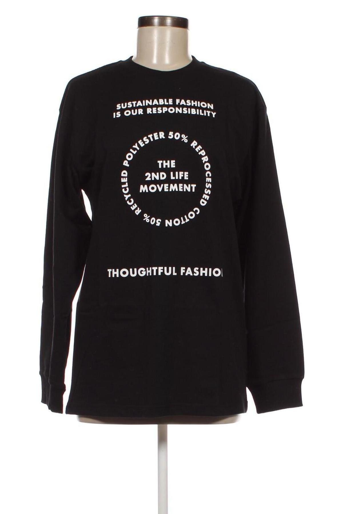 Γυναικεία μπλούζα Topshop, Μέγεθος M, Χρώμα Μαύρο, Τιμή 7,42 €