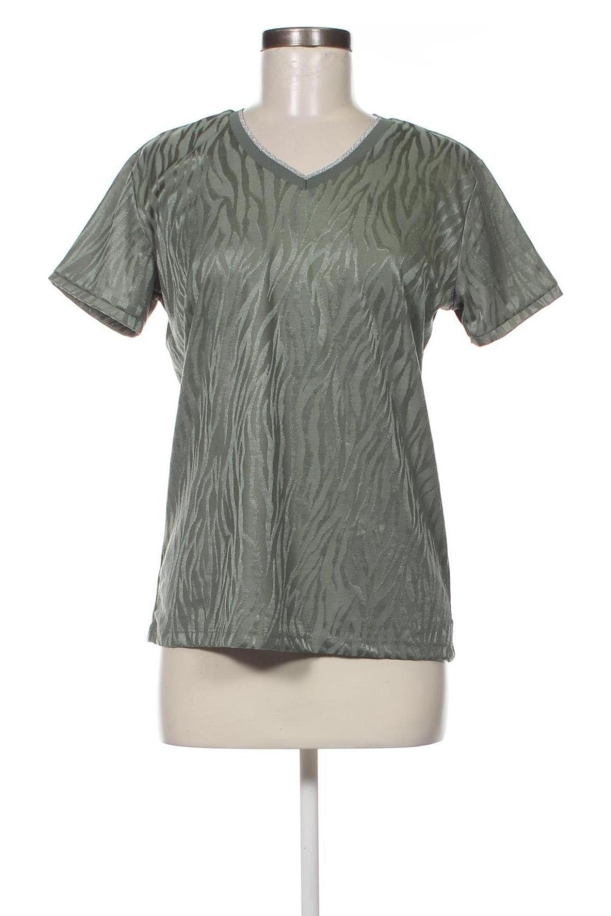 Γυναικεία μπλούζα True Spirit, Μέγεθος M, Χρώμα Πράσινο, Τιμή 3,88 €