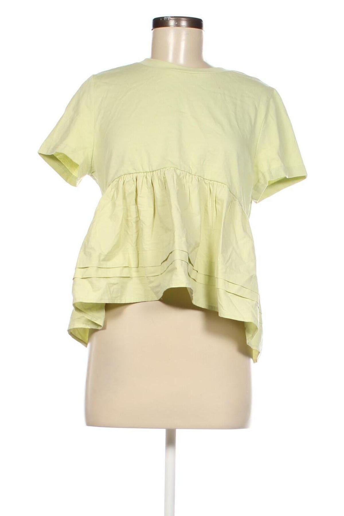 Γυναικεία μπλούζα Urban Revivo, Μέγεθος L, Χρώμα Πράσινο, Τιμή 4,16 €