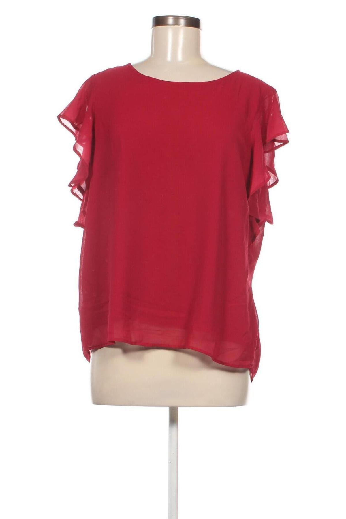 Дамска блуза Vero Moda, Размер L, Цвят Червен, Цена 15,00 лв.