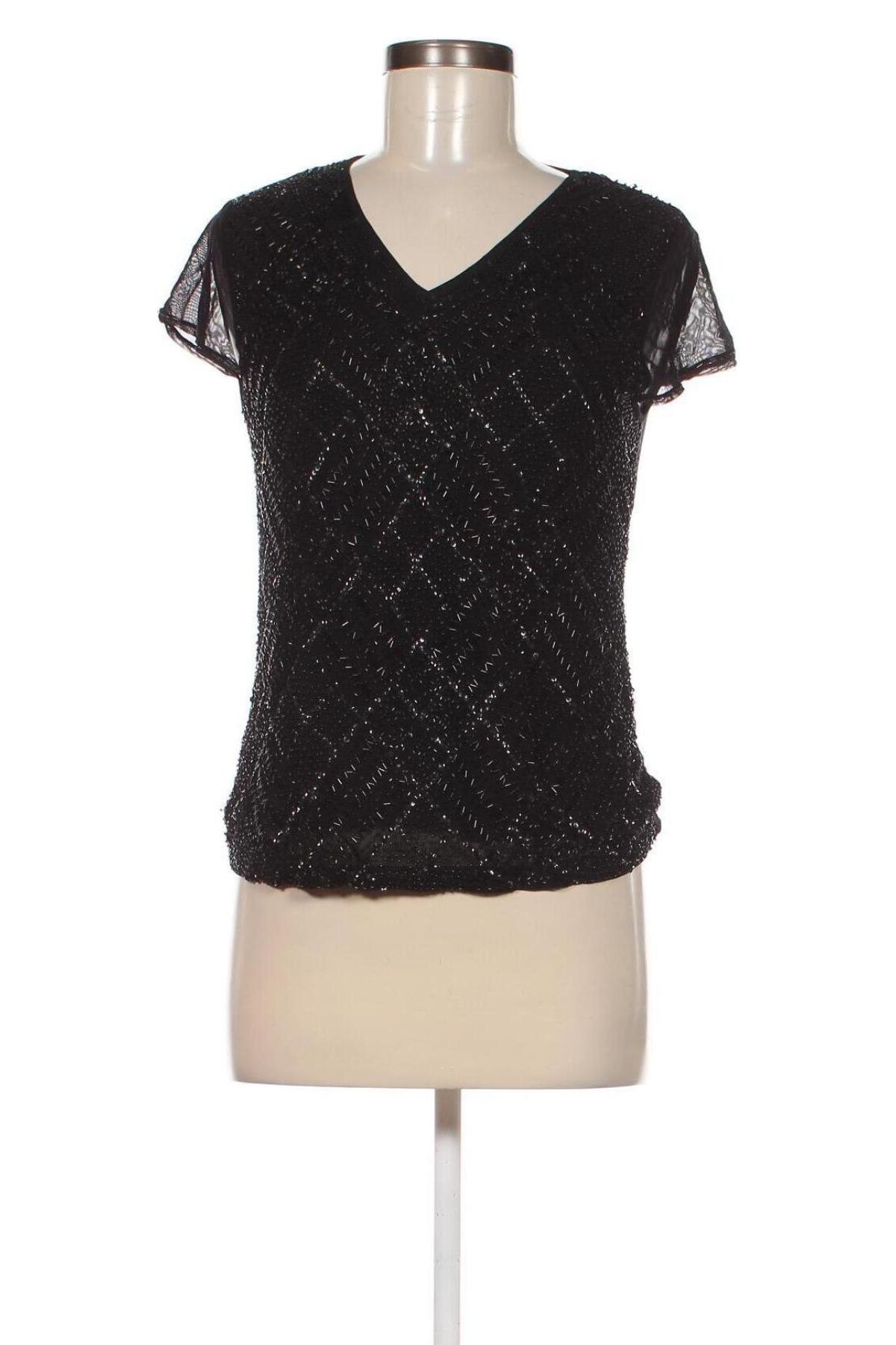 Γυναικεία μπλούζα Vianni, Μέγεθος L, Χρώμα Μαύρο, Τιμή 5,94 €
