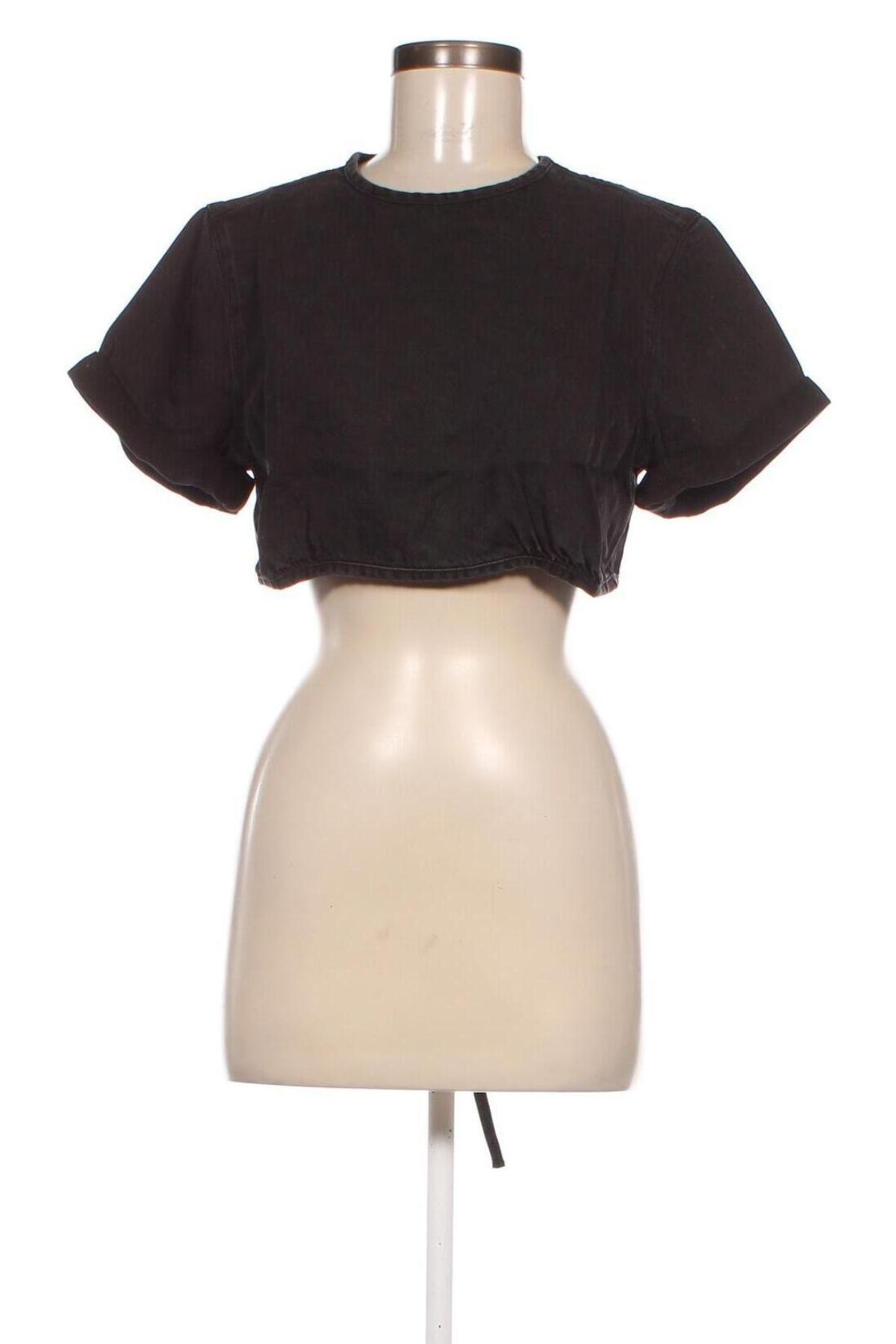 Γυναικεία μπλούζα Weekday, Μέγεθος XL, Χρώμα Μαύρο, Τιμή 18,04 €