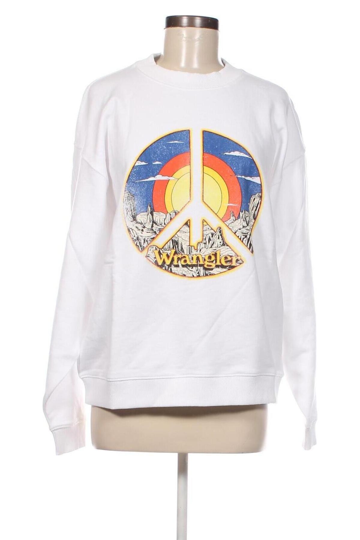Γυναικεία μπλούζα Wrangler, Μέγεθος L, Χρώμα Λευκό, Τιμή 29,97 €