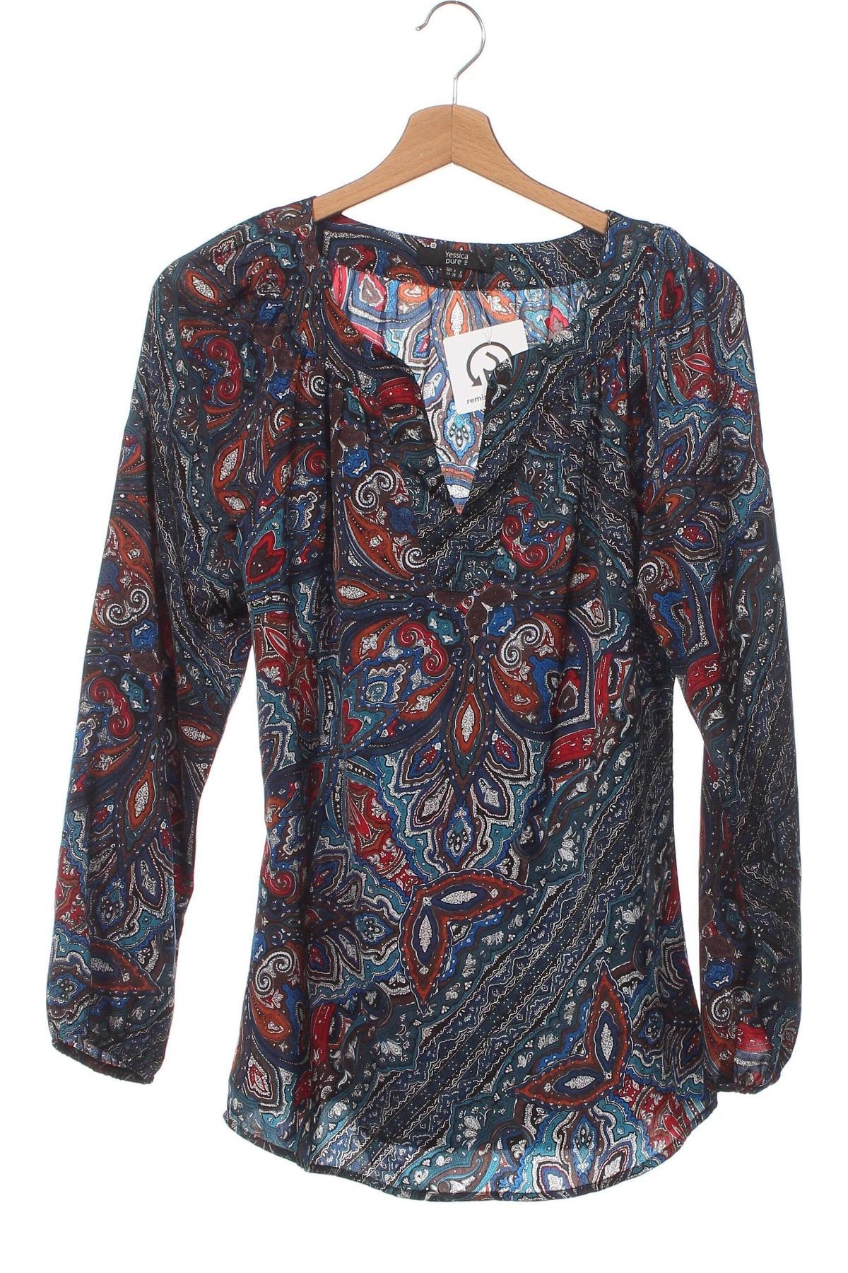 Дамска блуза Yessica, Размер S, Цвят Многоцветен, Цена 10,34 лв.
