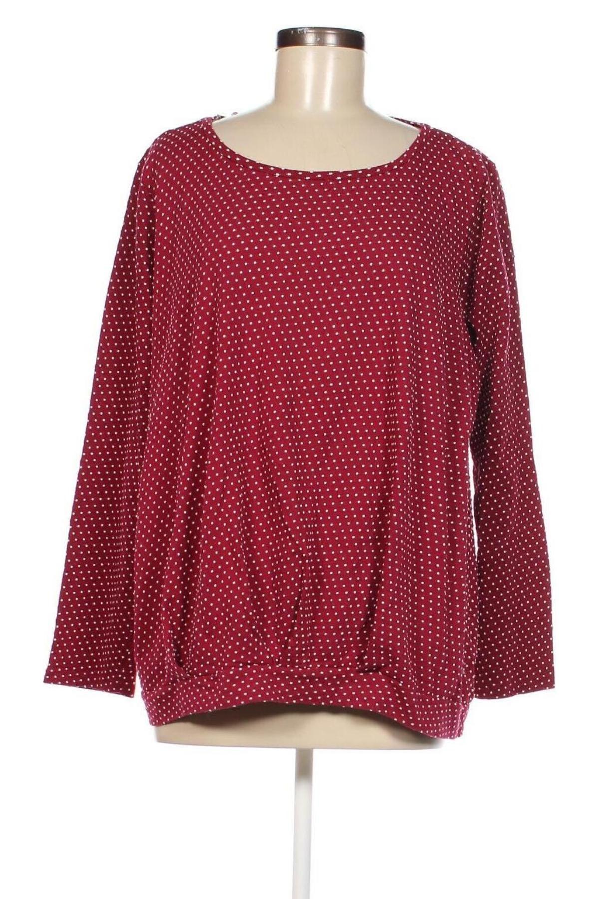 Γυναικεία μπλούζα Yessica, Μέγεθος XL, Χρώμα Κόκκινο, Τιμή 10,00 €