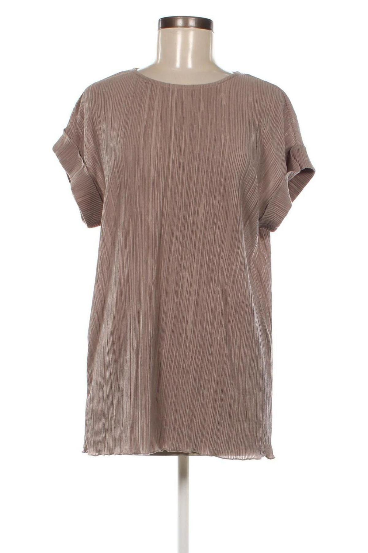 Дамска блуза Zara, Размер M, Цвят Бежов, Цена 15,00 лв.