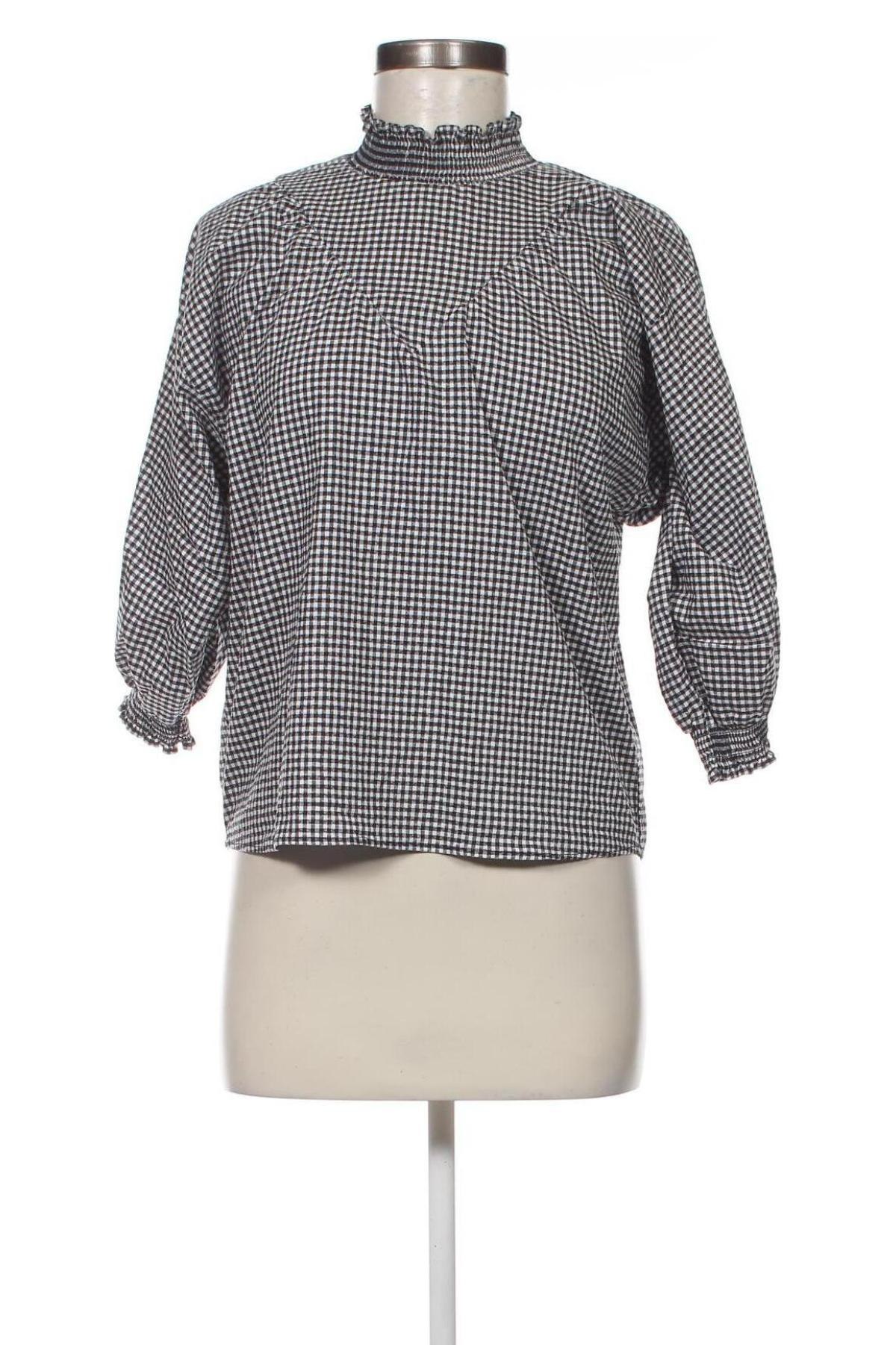 Дамска блуза Zara, Размер XS, Цвят Многоцветен, Цена 8,80 лв.