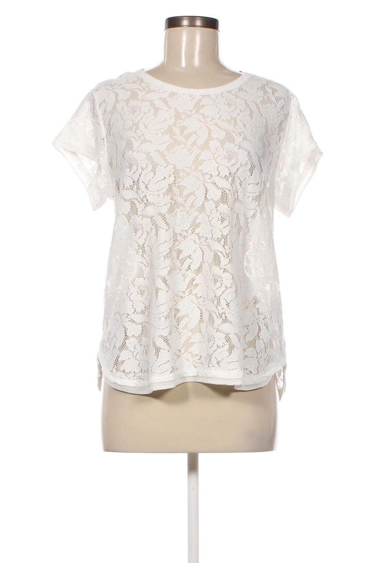 Γυναικεία μπλούζα Zara Trafaluc, Μέγεθος M, Χρώμα Λευκό, Τιμή 3,71 €