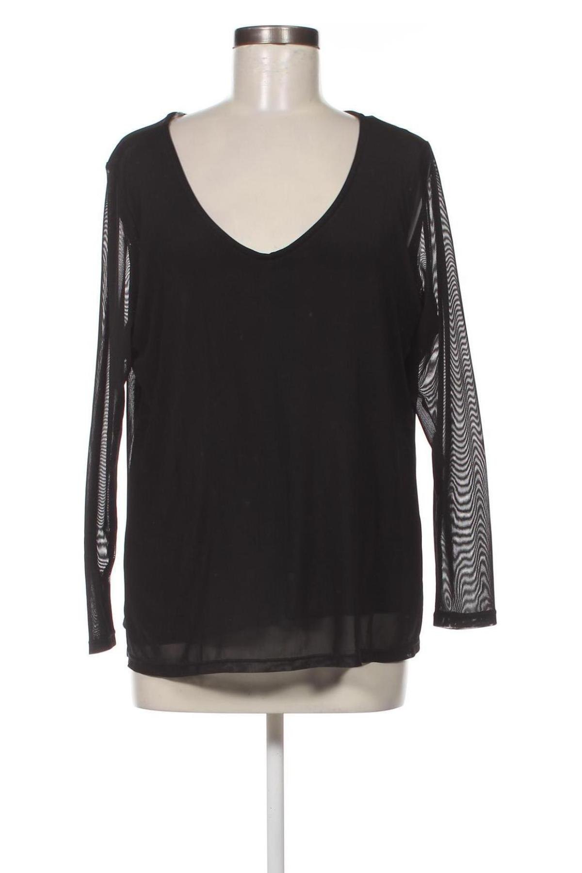 Дамска блуза Zizzi, Размер XL, Цвят Черен, Цена 10,80 лв.