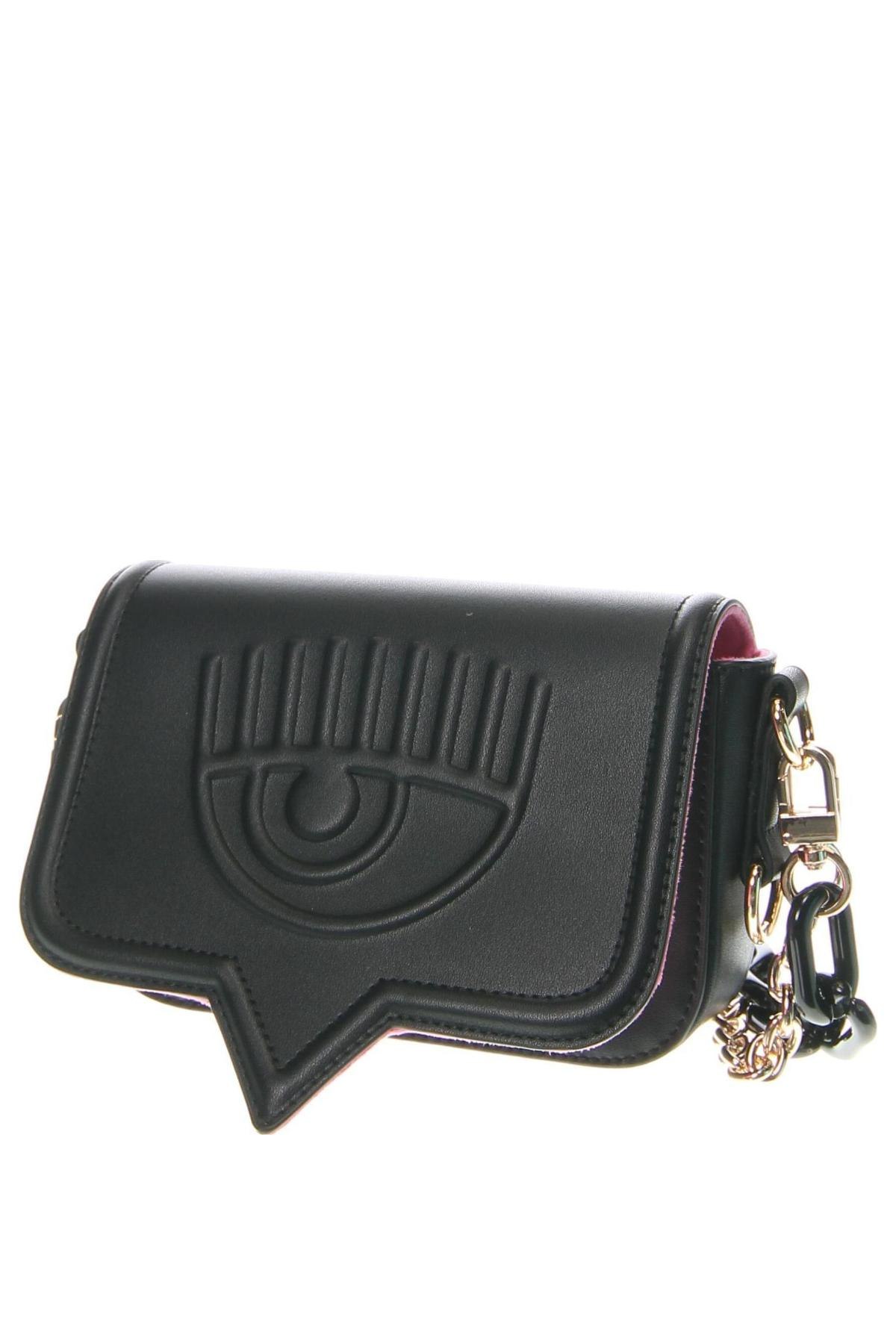 Дамска чанта Chiara Ferragni, Цвят Черен, Цена 432,14 лв.